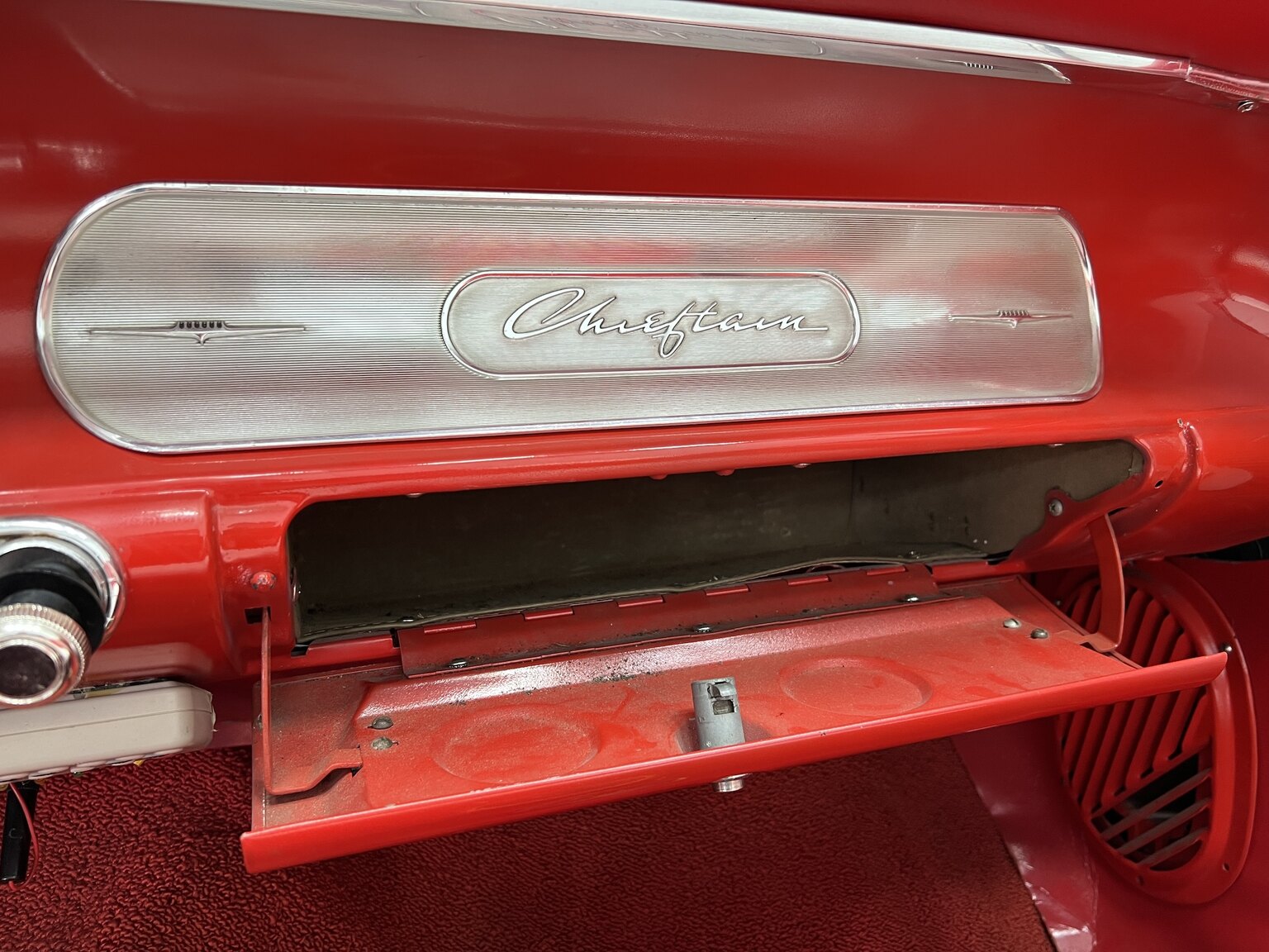 Innenraumfoto von 1958 Pontiac Chieftain