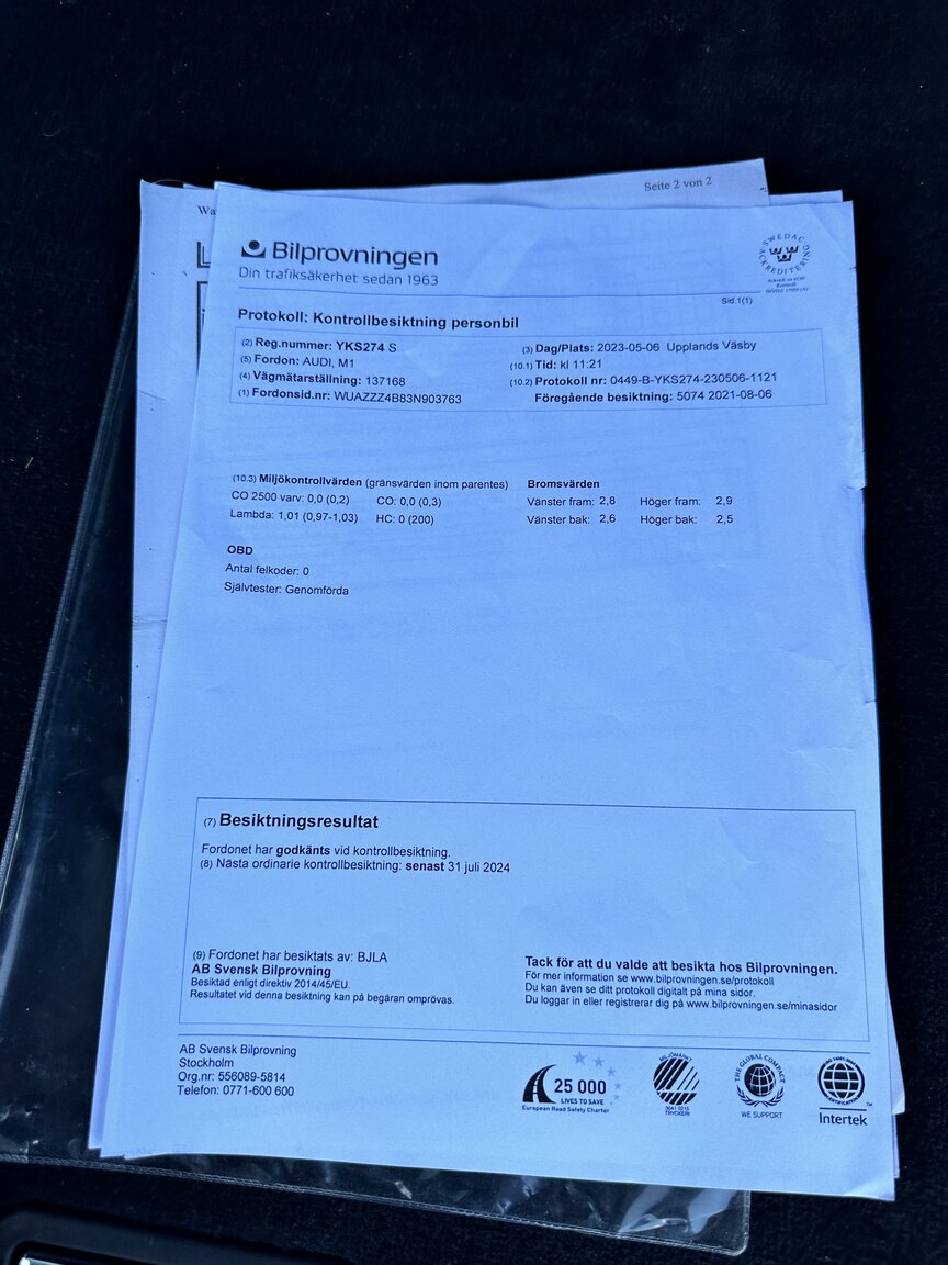Documentation for 2003  Audi RS6 C5