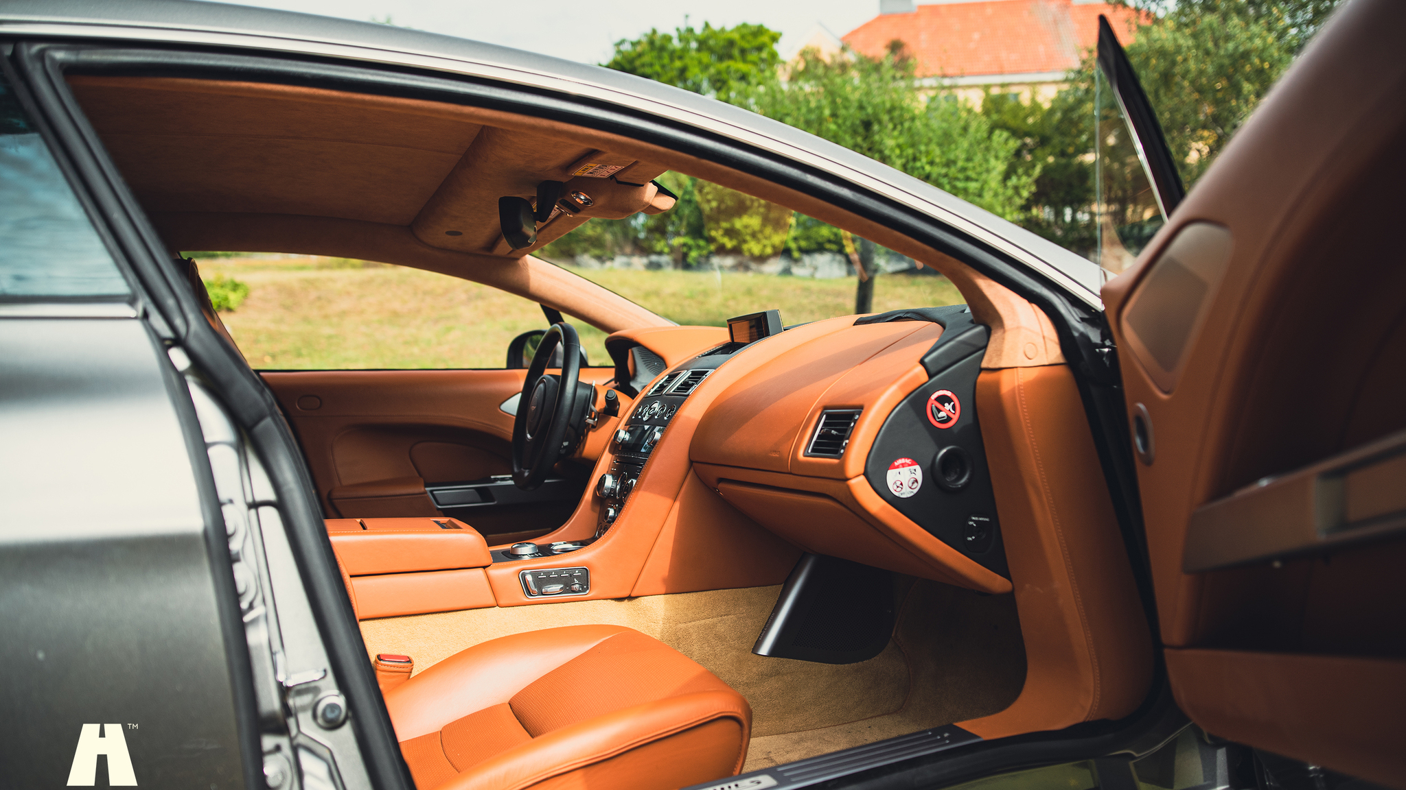 Interiörbild 2014 Aston Martin Rapide S