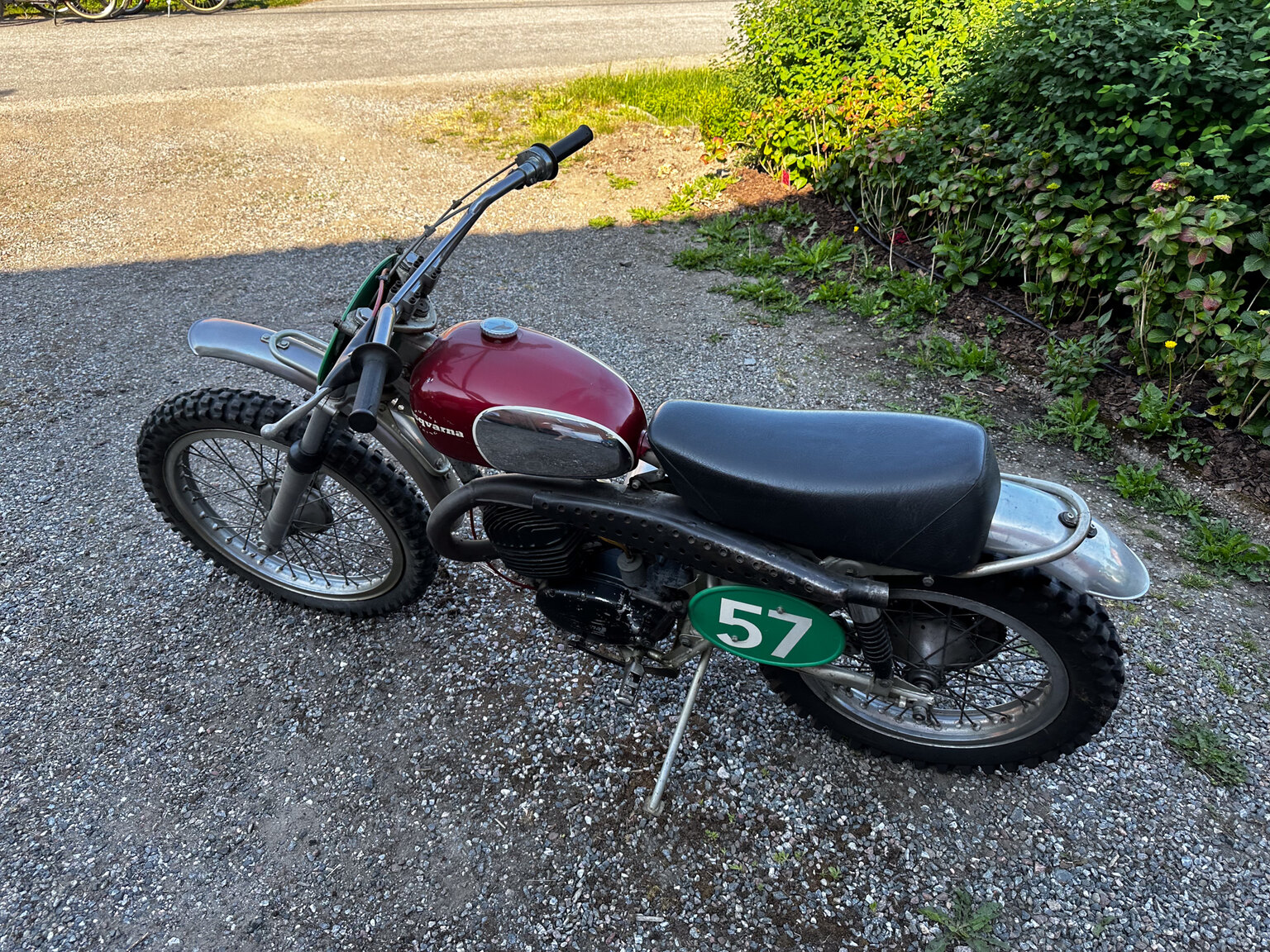 Exteriörbild på 1969 Husqvarna 250