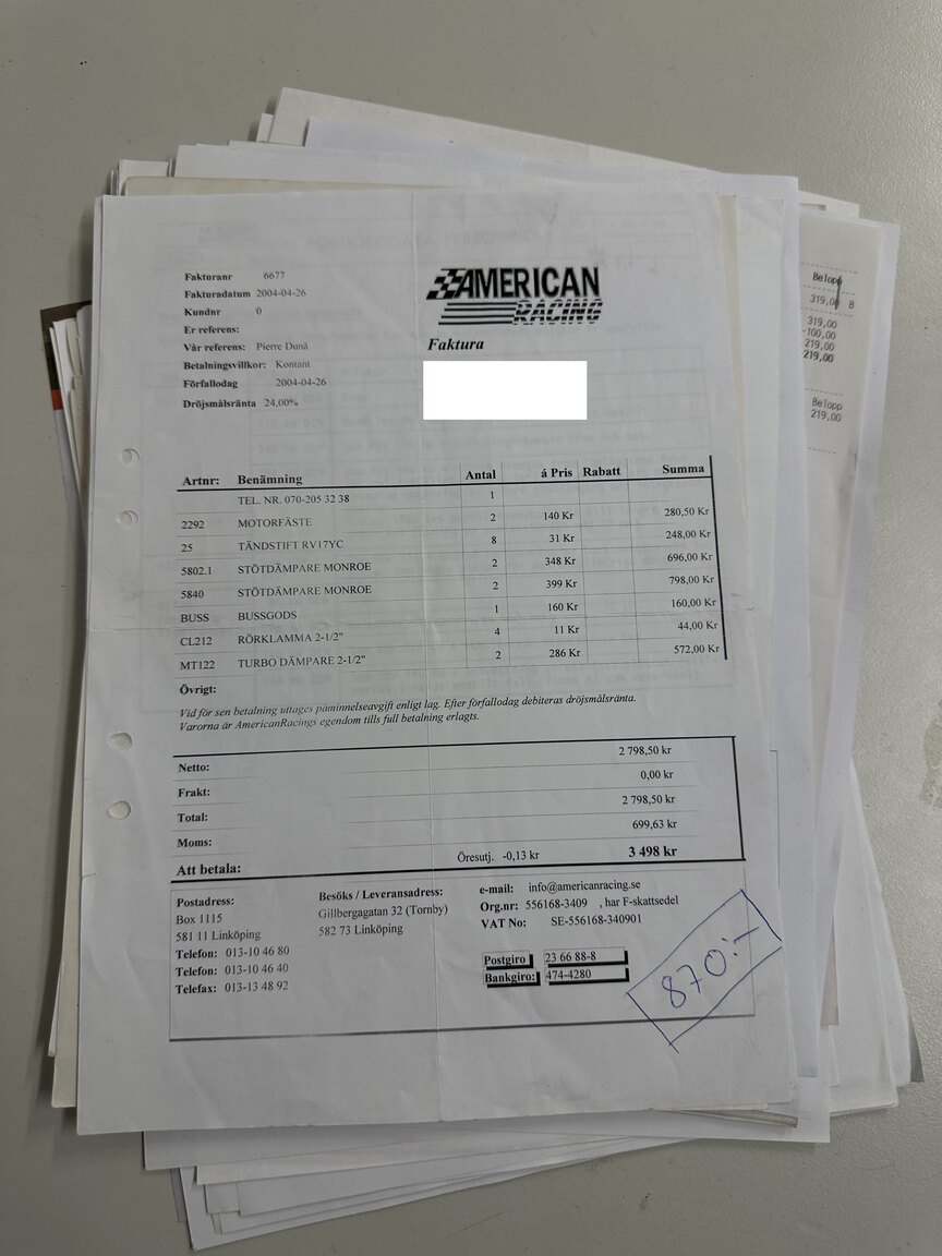 Documentation for 1973 Porsche 911 SFRO