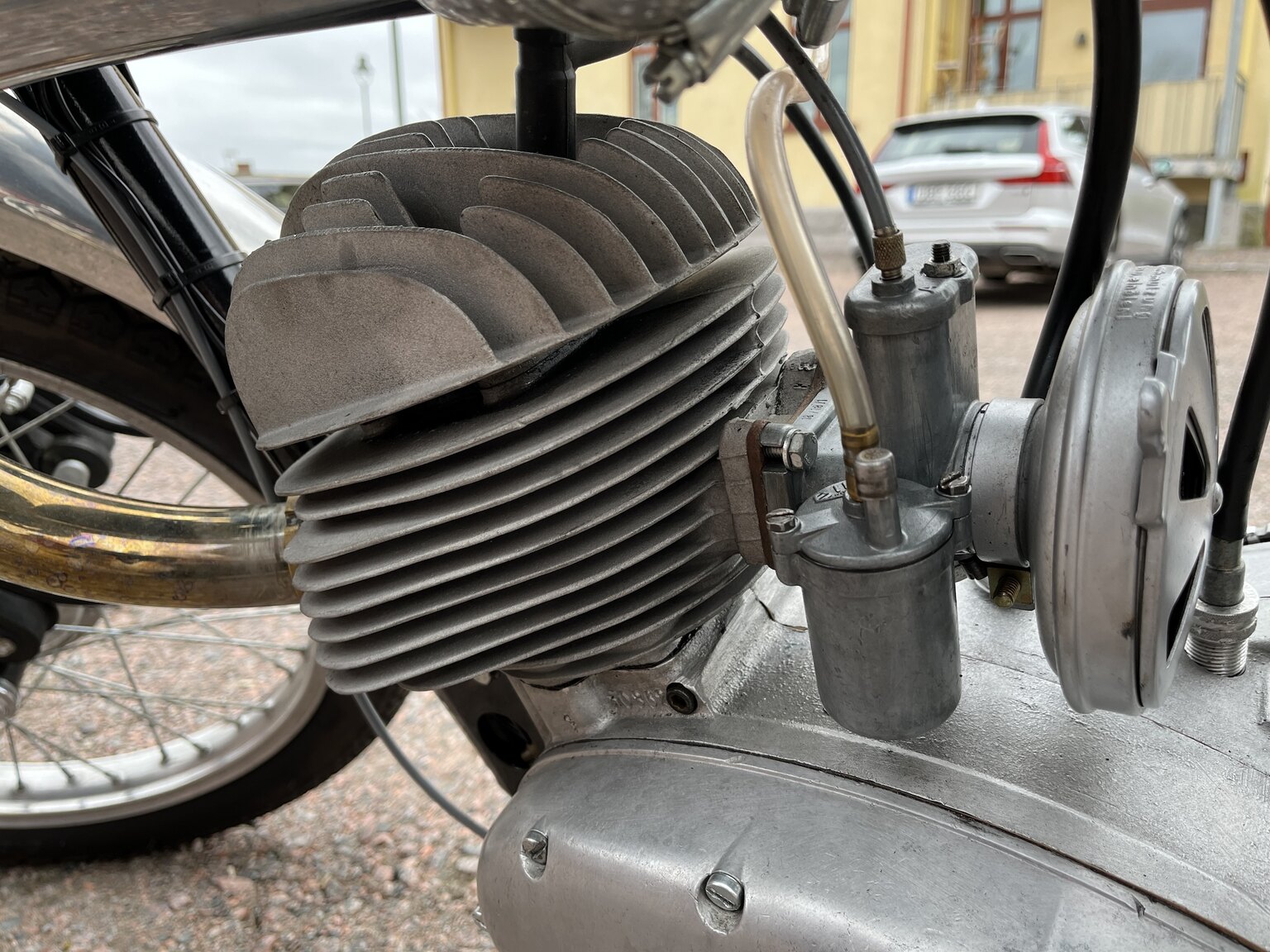 1958 Husqvarna 283 "Guldpilen", Mekanik