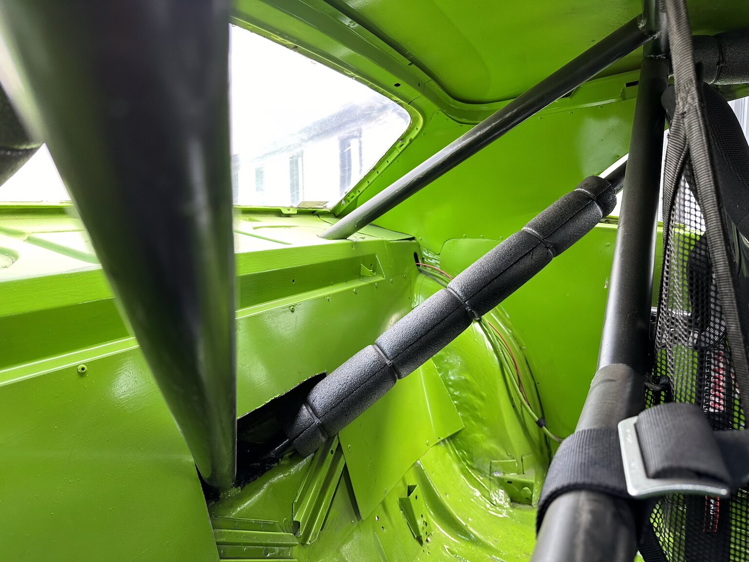 Interiörbild 1970 Dodge Challenger Race Car