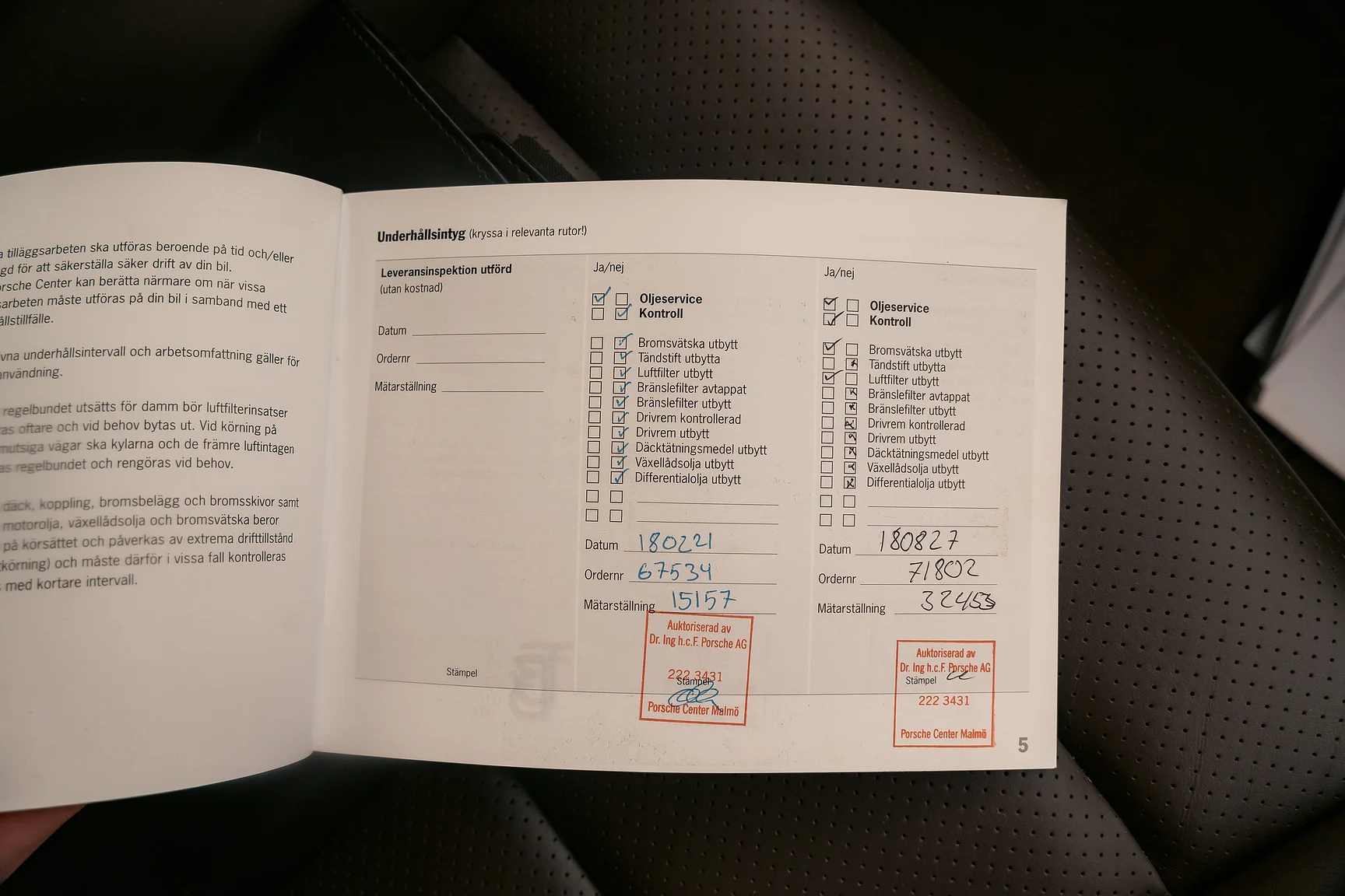 Dokumentation för 2017 Porsche 718 Cayman S (3)