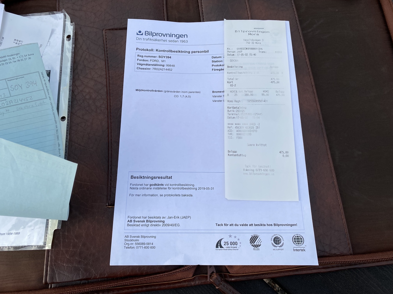 Dokumentation för 1967 Ford Mustang Fastback (17)