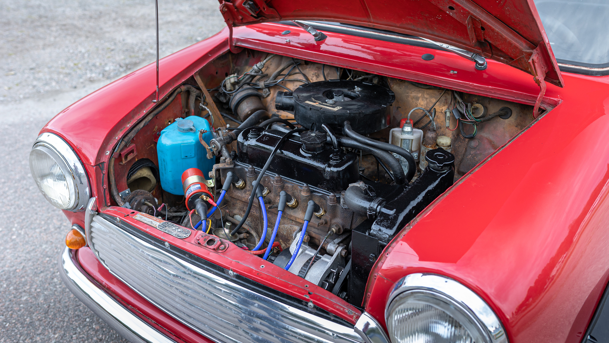 1970 Austin Mini 1000 (18), Mekanik