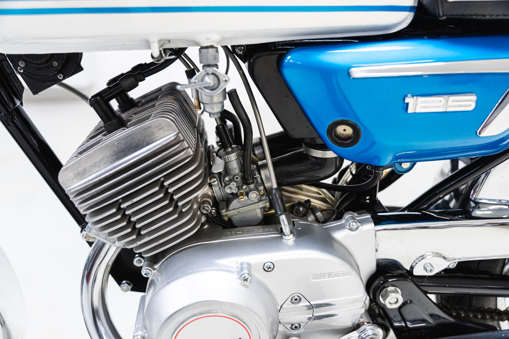 Image of 1972 Yamaha AS3 mechanics