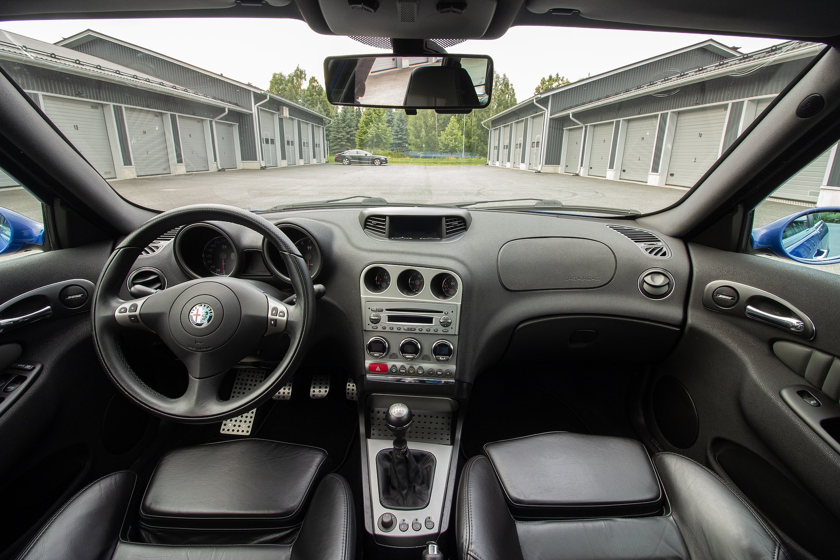 Interiörbild 2004 Alfa Romeo 156 GTA