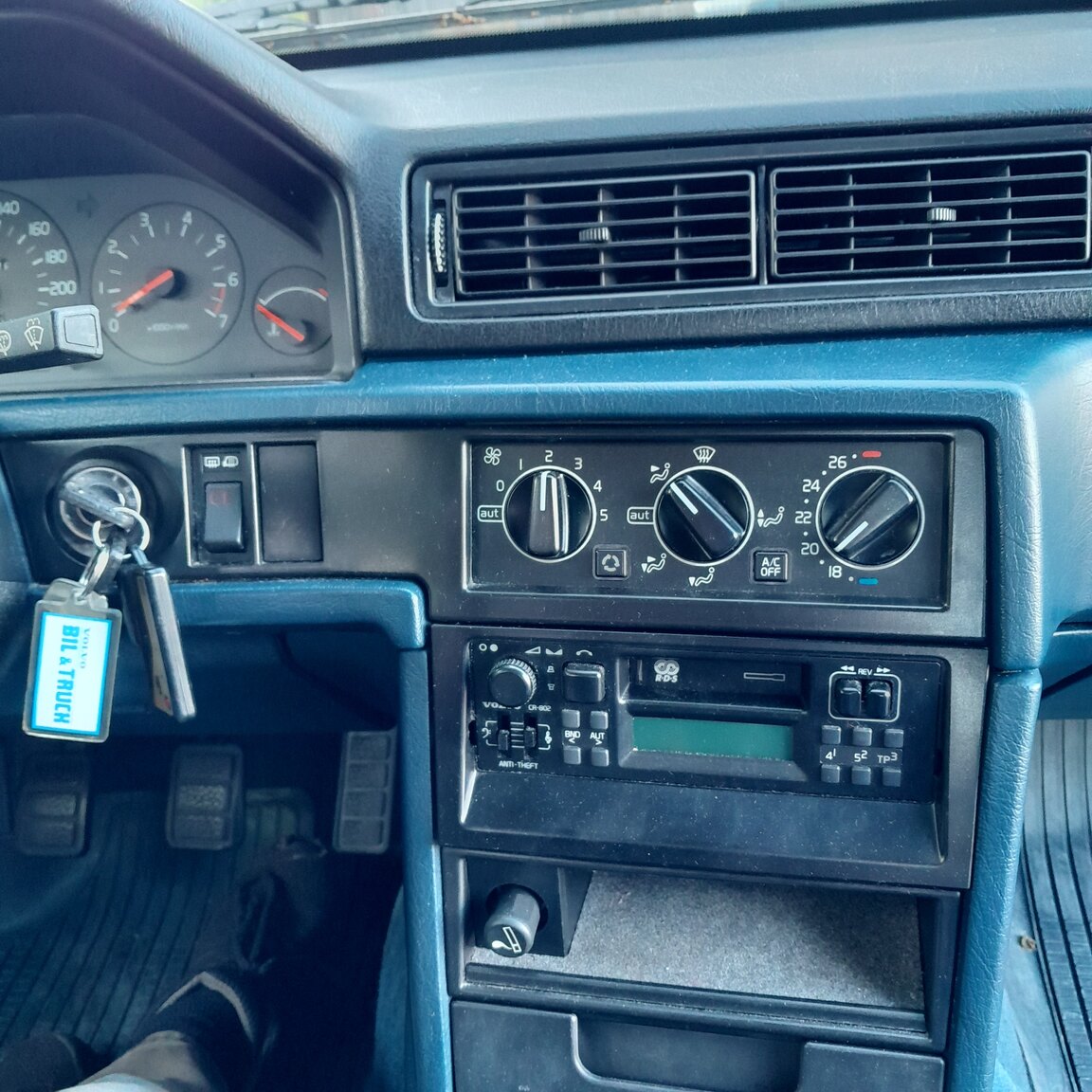 Interiörbild 1992 Volvo 944 GL SE