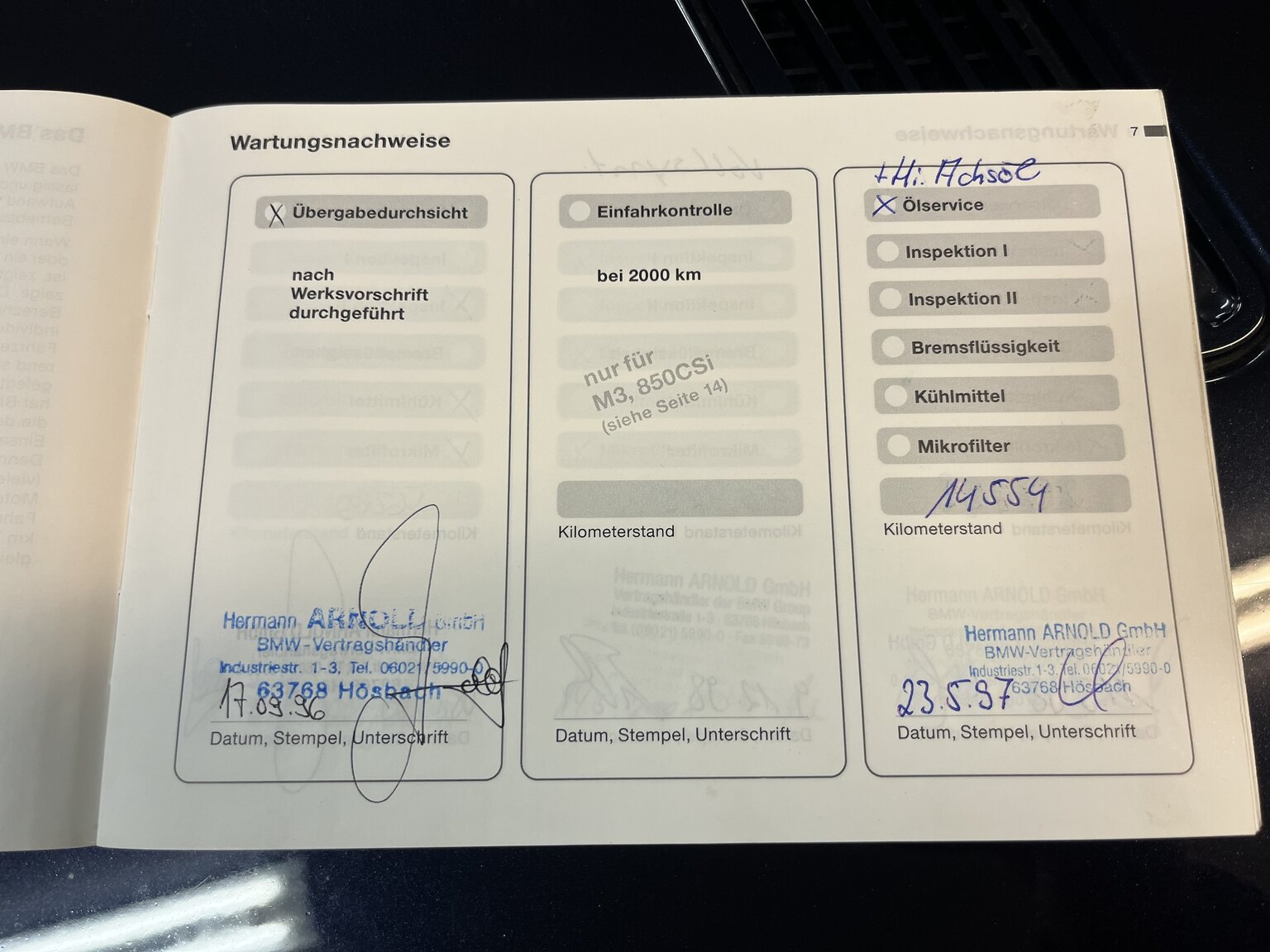 Dokumentation, 1996 BMW 750IA (4)