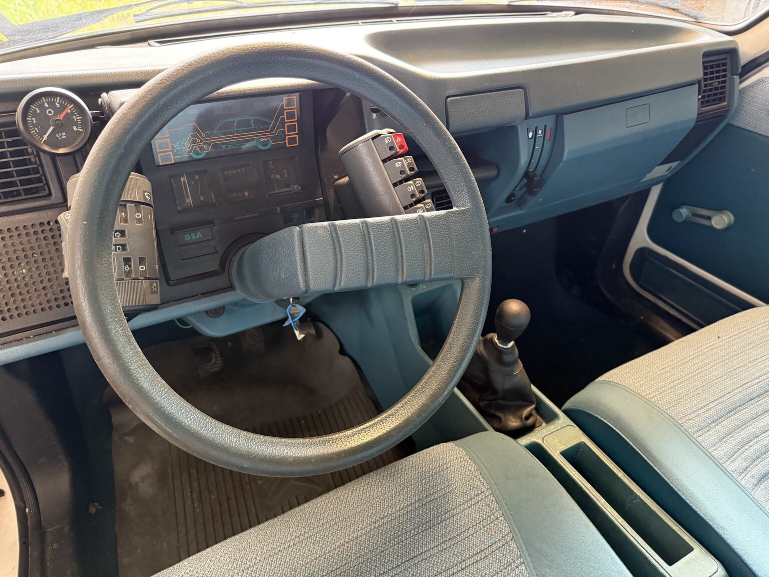 Interior image of 1984 Citroën GSA Break