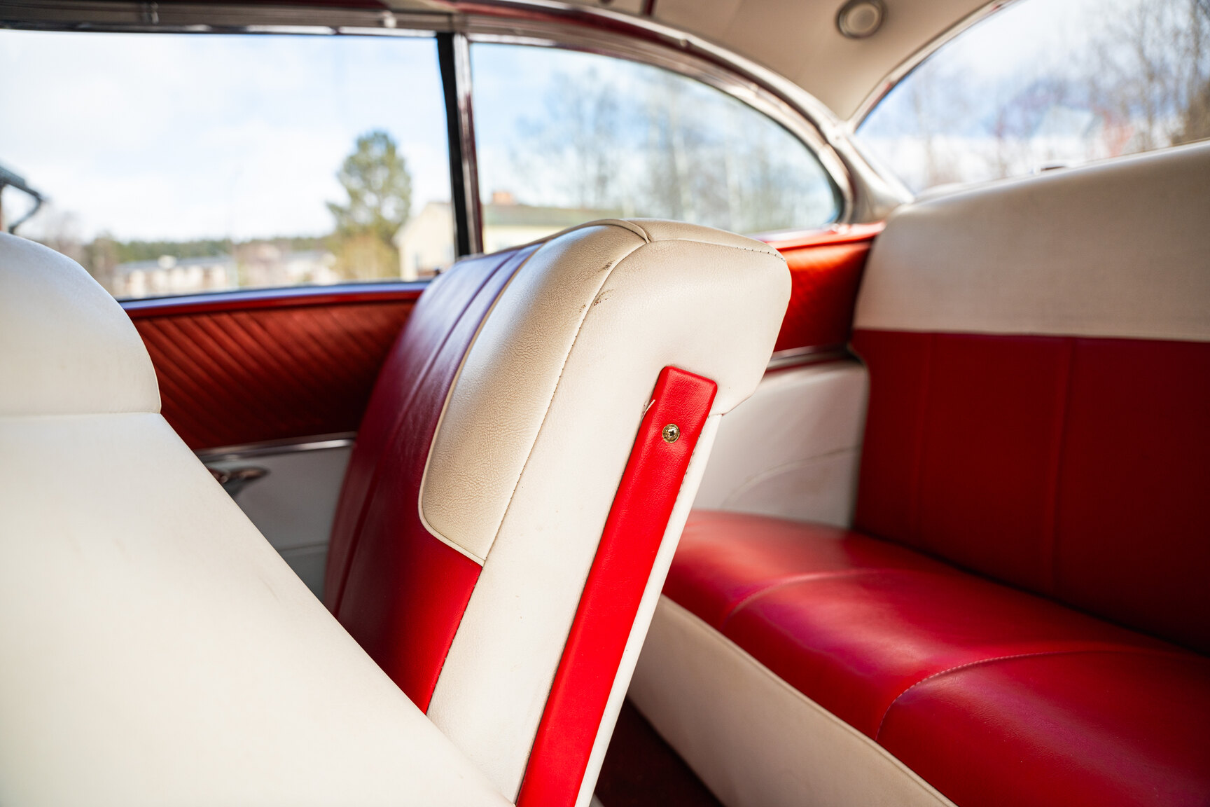 Interiörbild 1957 Pontiac Star Chief