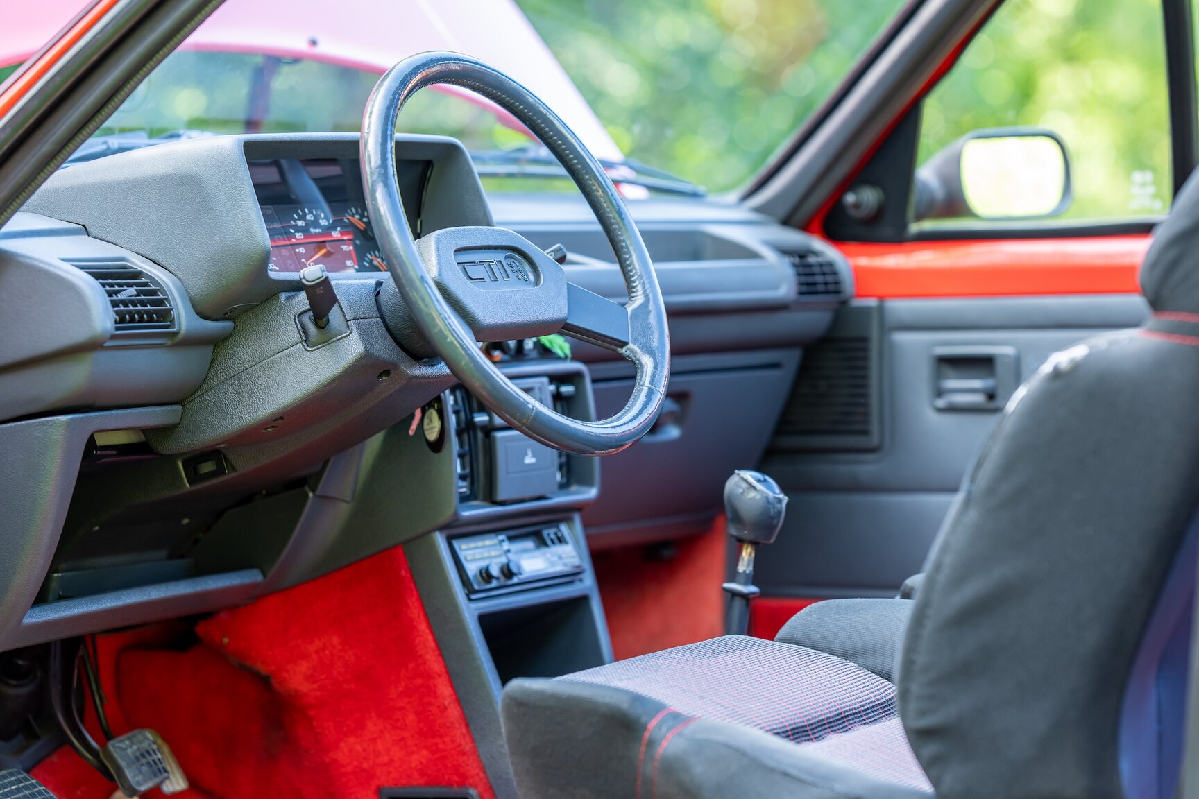 Interior image of 1987 Peugeot 205 CTI 1.6
