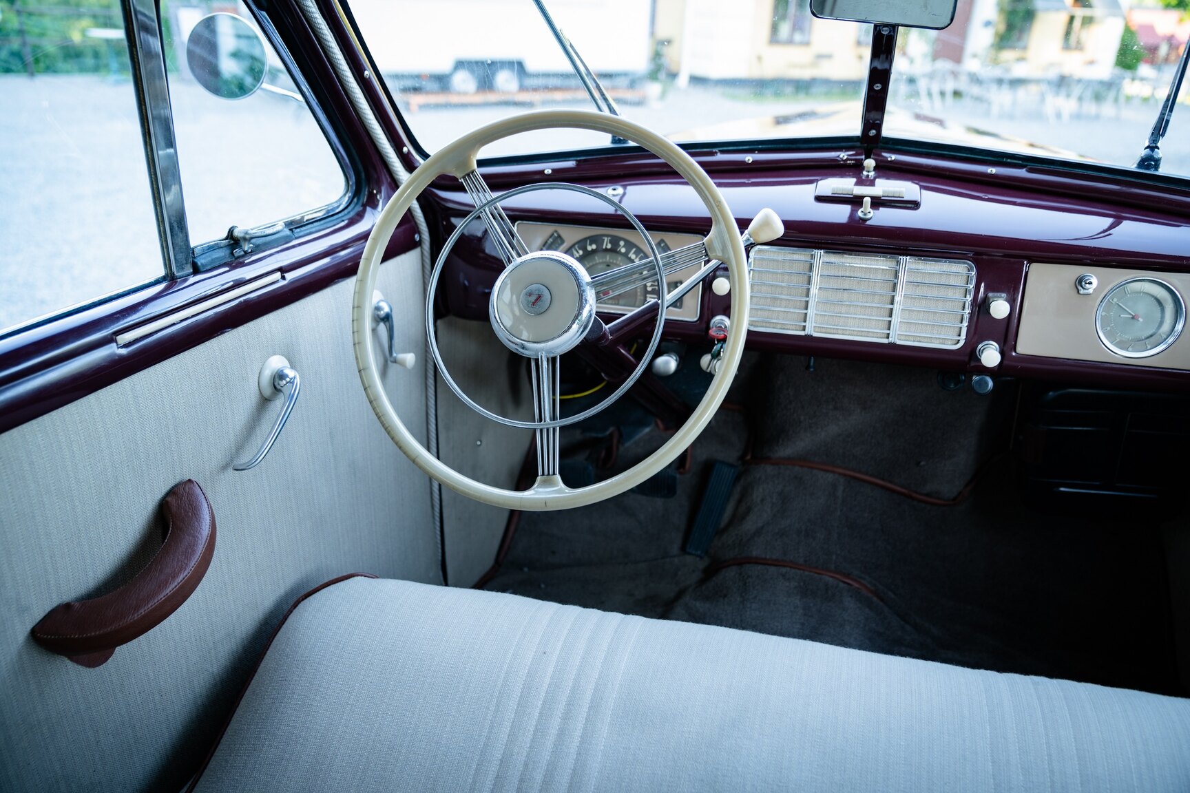 Innenraumfoto von 1946 Volvo PV 60