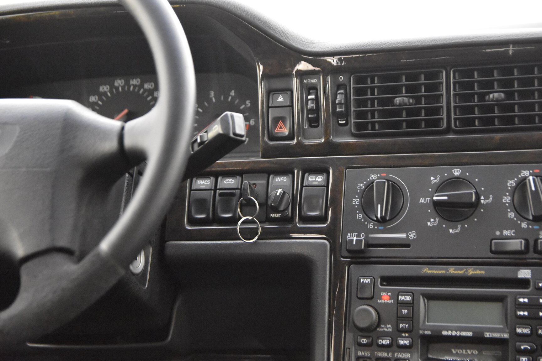 Interiörbild 1995 Volvo 850 T-5R Kombi