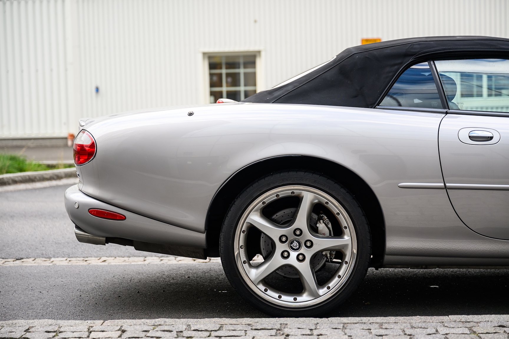 Exterior image of 2001 Jaguar XKR Silverstone