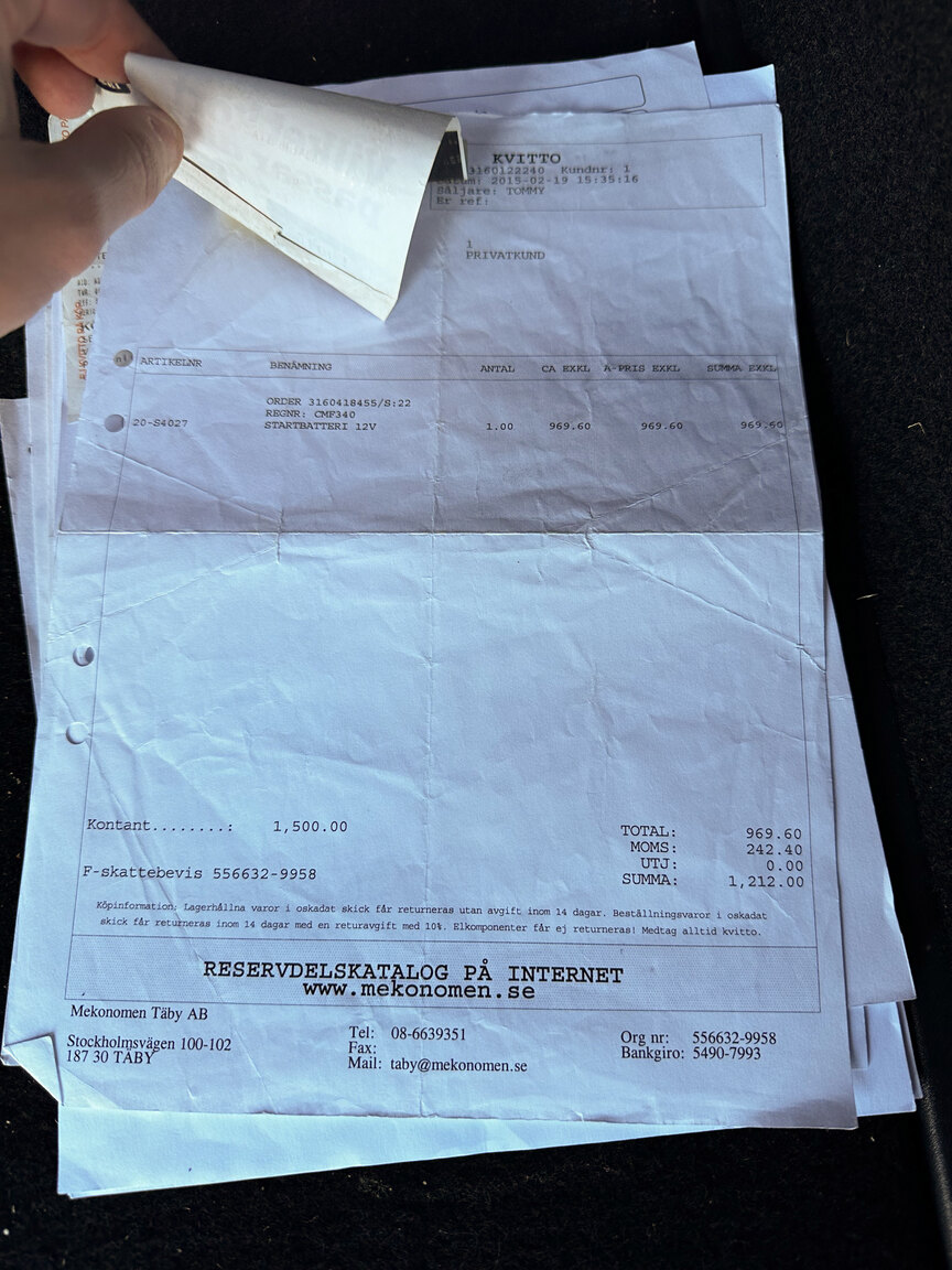 Dokumentation för 1985 Alfa Romeo GTV 6 2.5