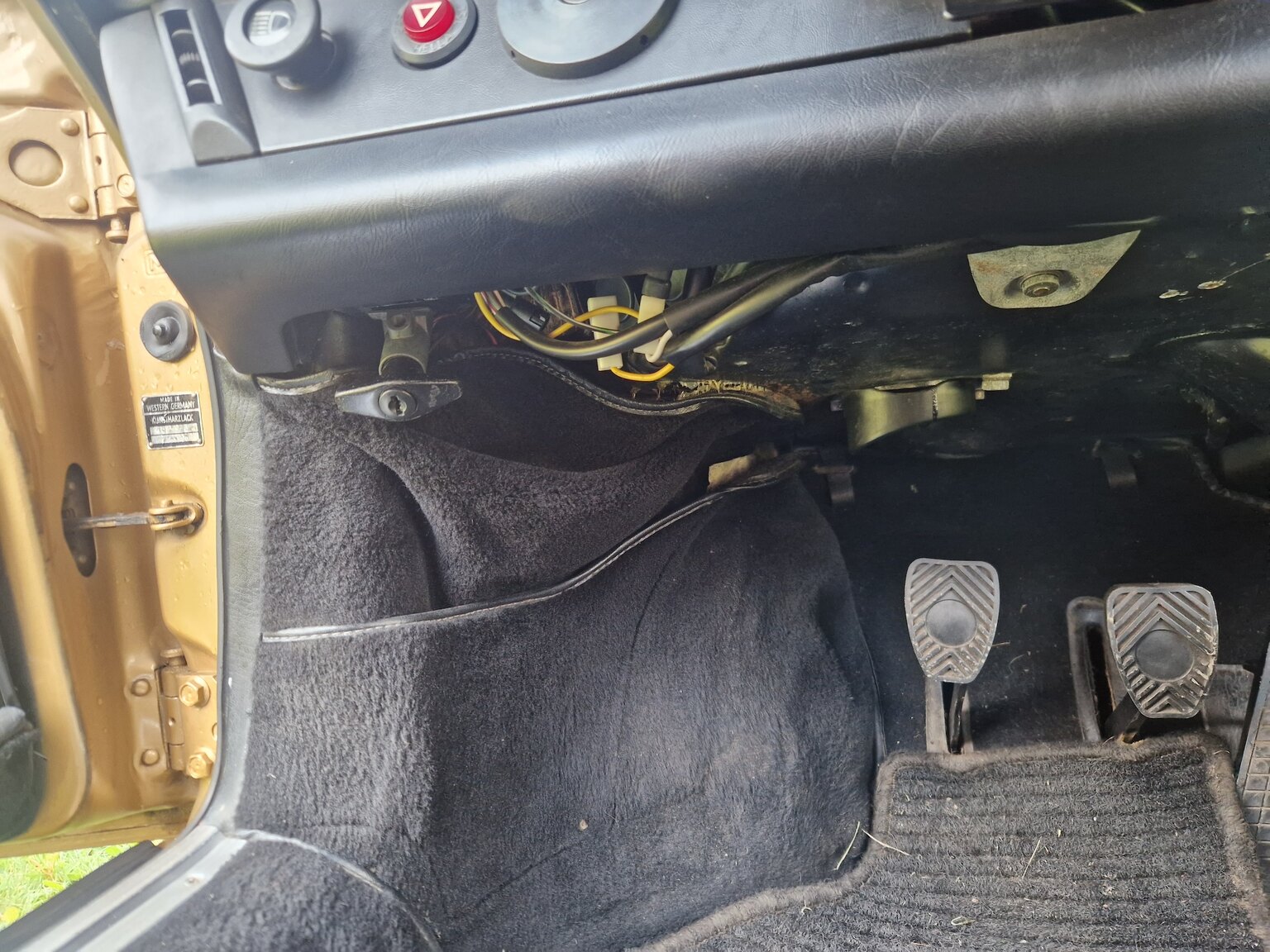 Interiörbild 1979 Porsche 911 SC Targa