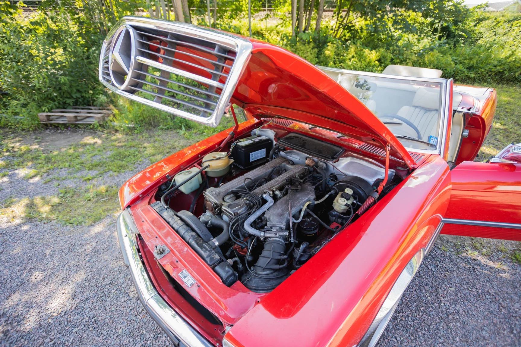 Image of 1975 Mercedes-Benz 280 SL mechanics (2)