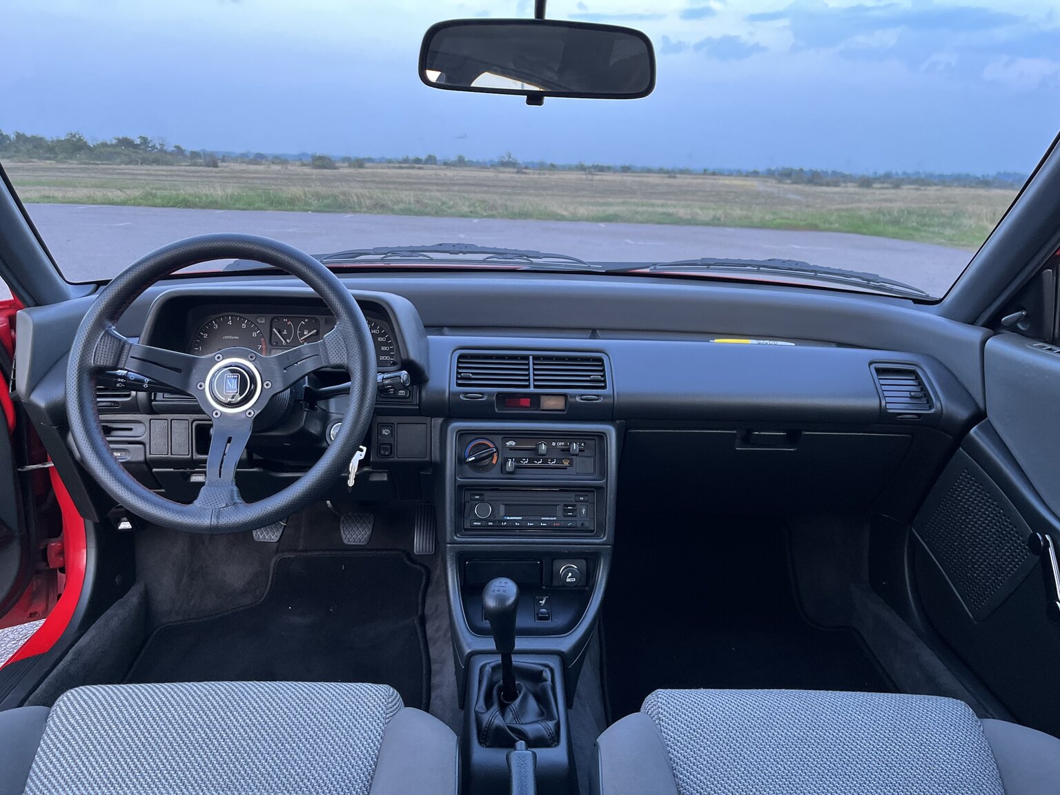 Interiörbild 1989 Honda Civic