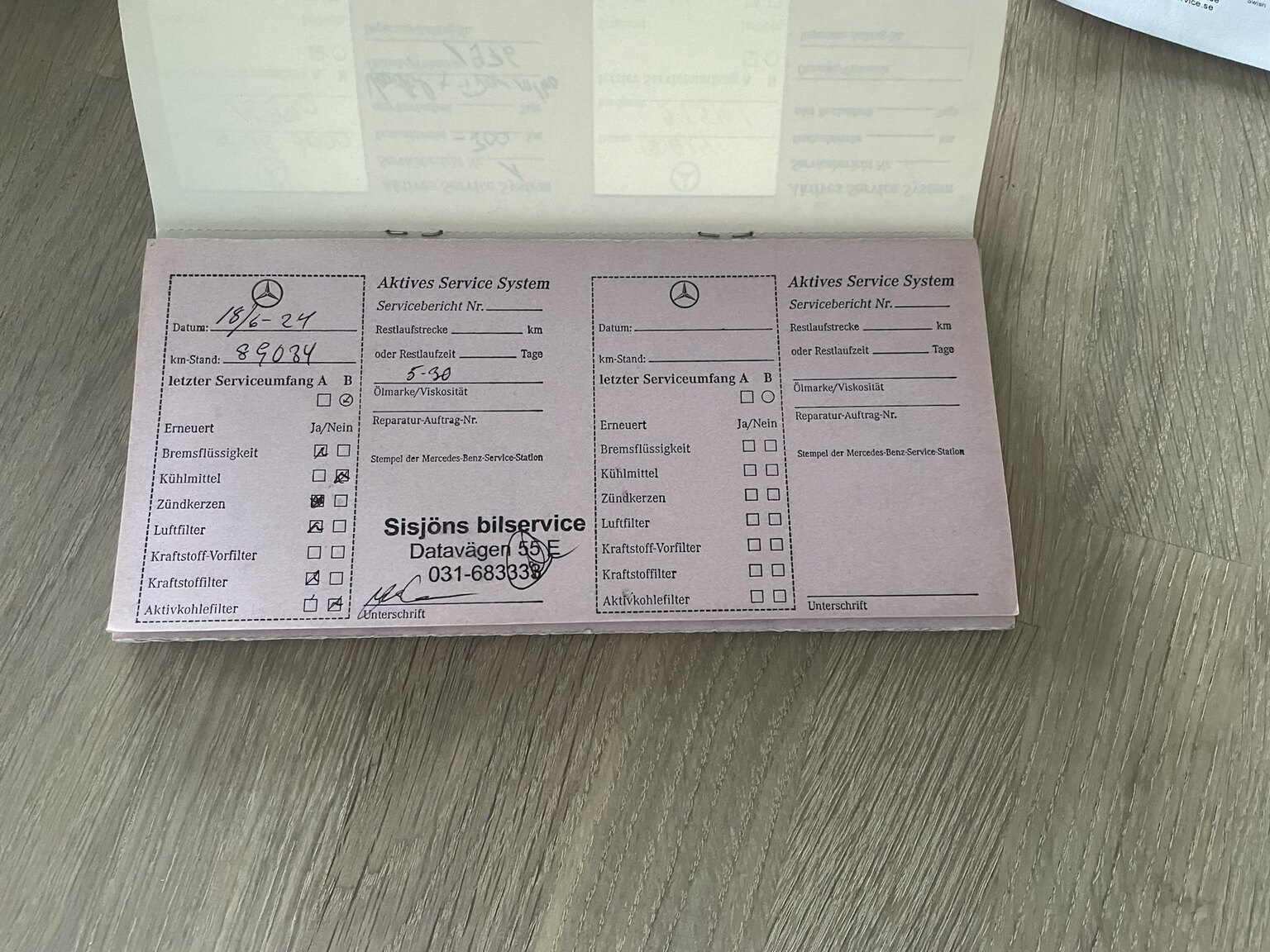 Documentation for 1998 1998 MERCEDES BENZ SLK 230 
