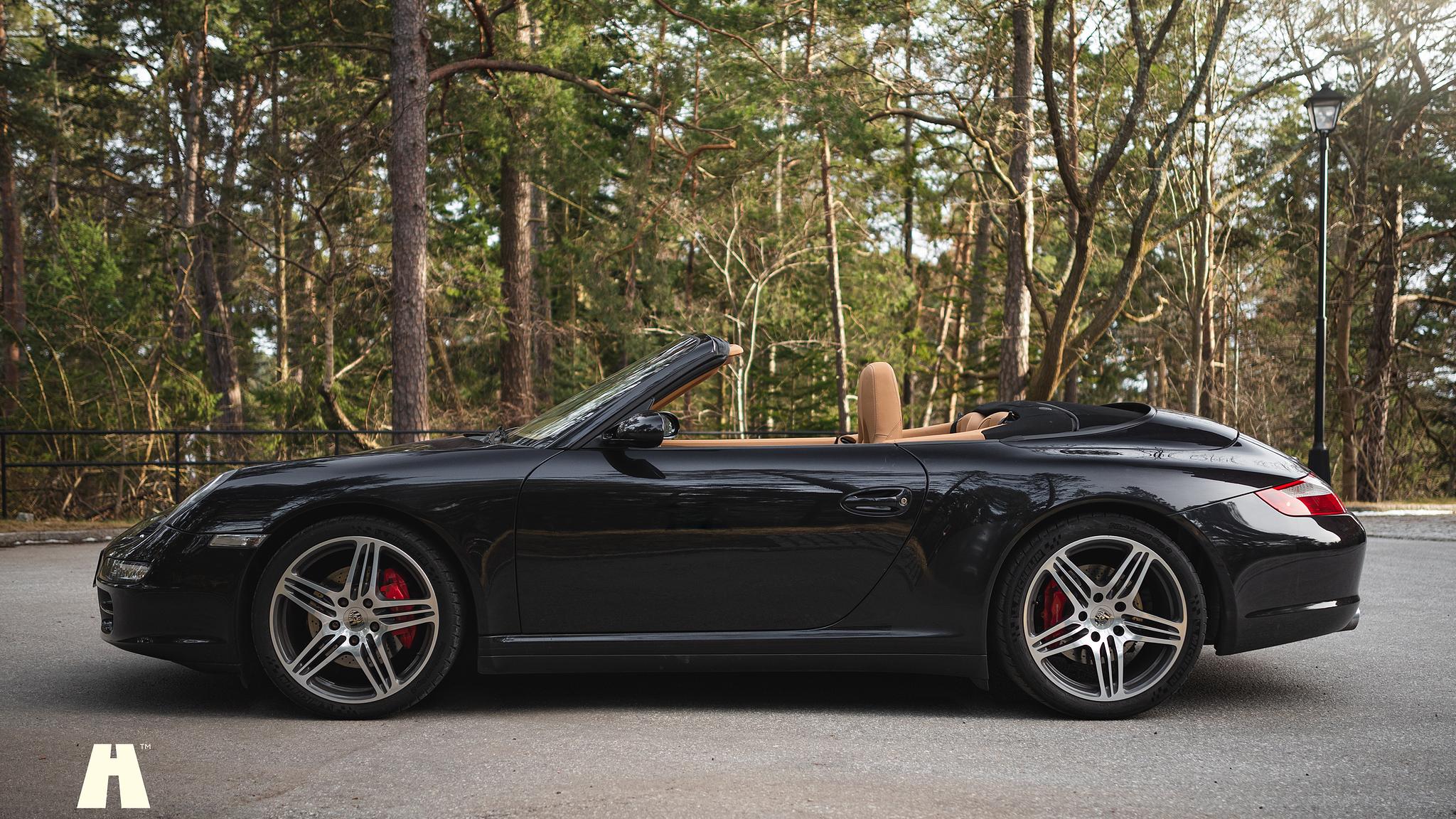 Exteriörbild på 2008 Porsche 997 4S Cabriolet 