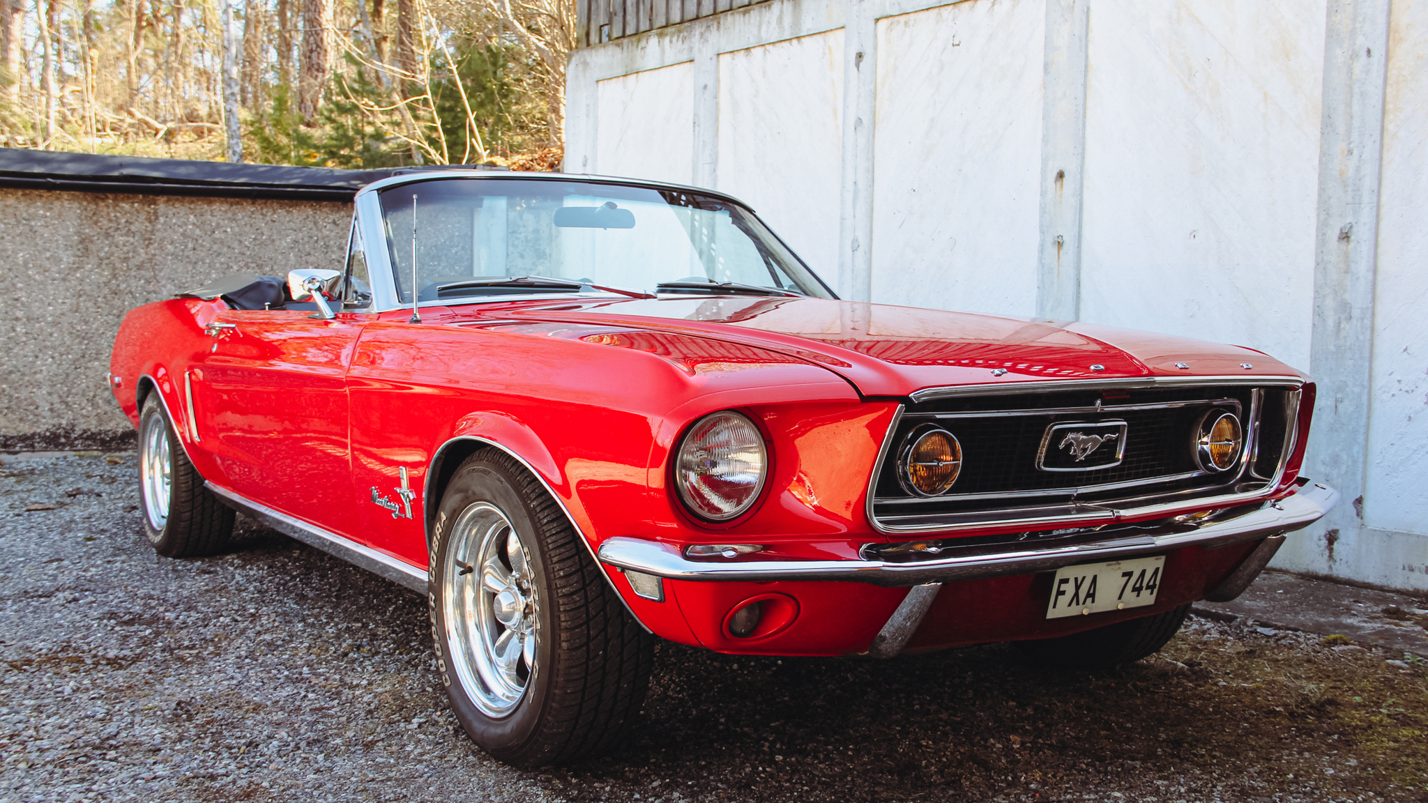 Aussenfoto 1968 Ford Mustang 302ci Cabriolet (52)