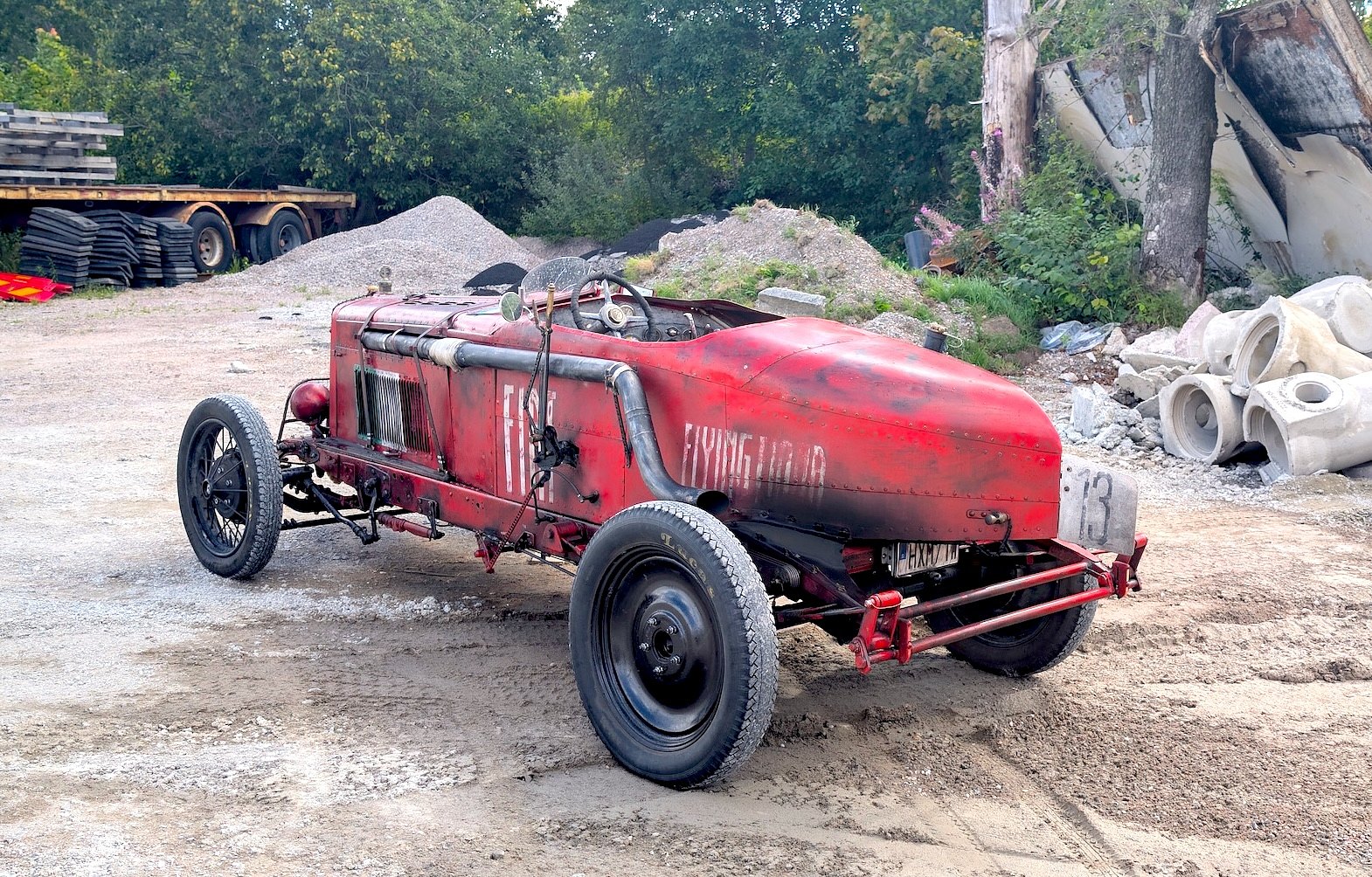 Exterior image of 1929 FIAT 321C (521c) "Flying Fiona"