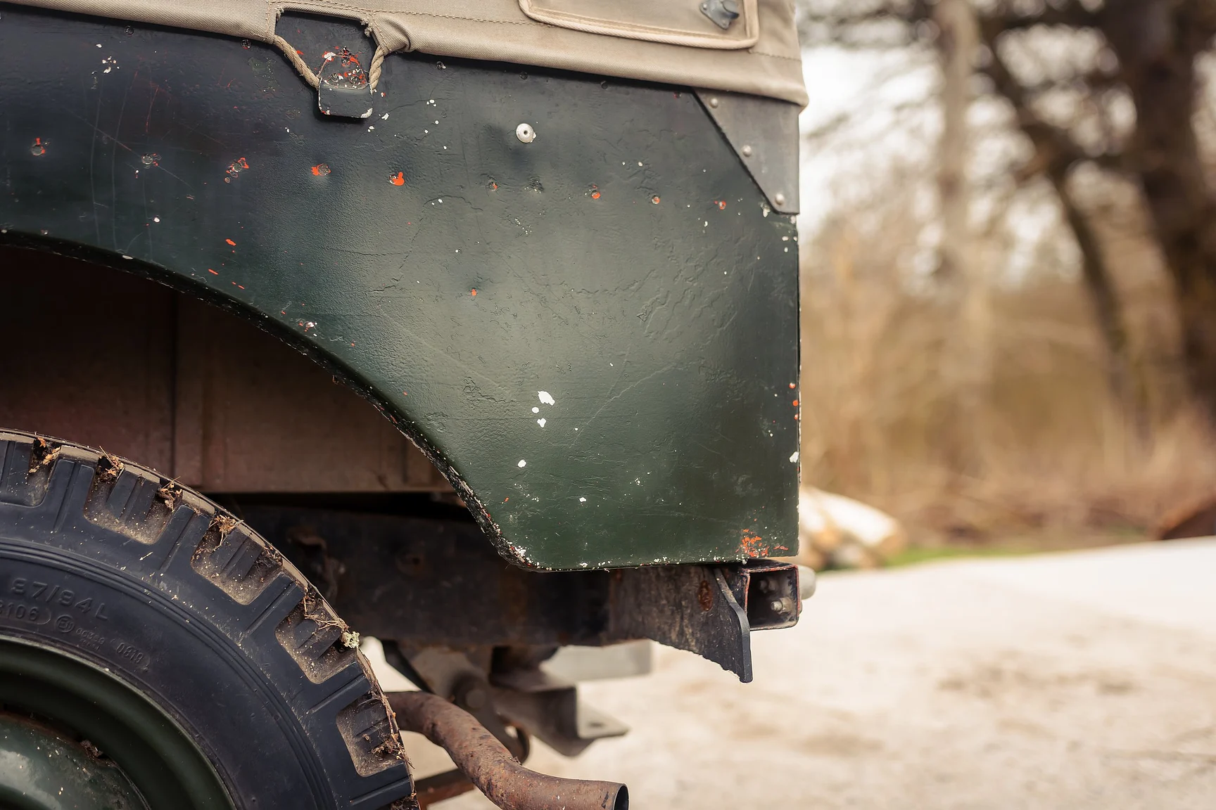 Aussenfoto 1953 Land Rover Series 1 Soft Top (46)