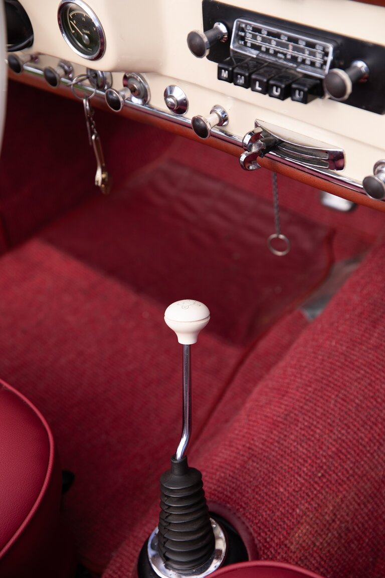 Interiörbild 1958 Mercedes-Benz 190SL