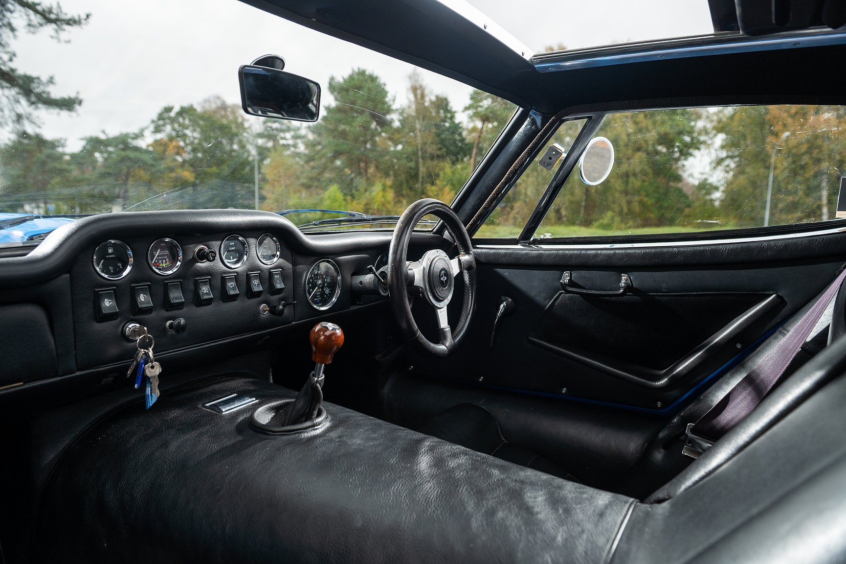 Innenraumfoto von 1969 Marcos 3000 GT