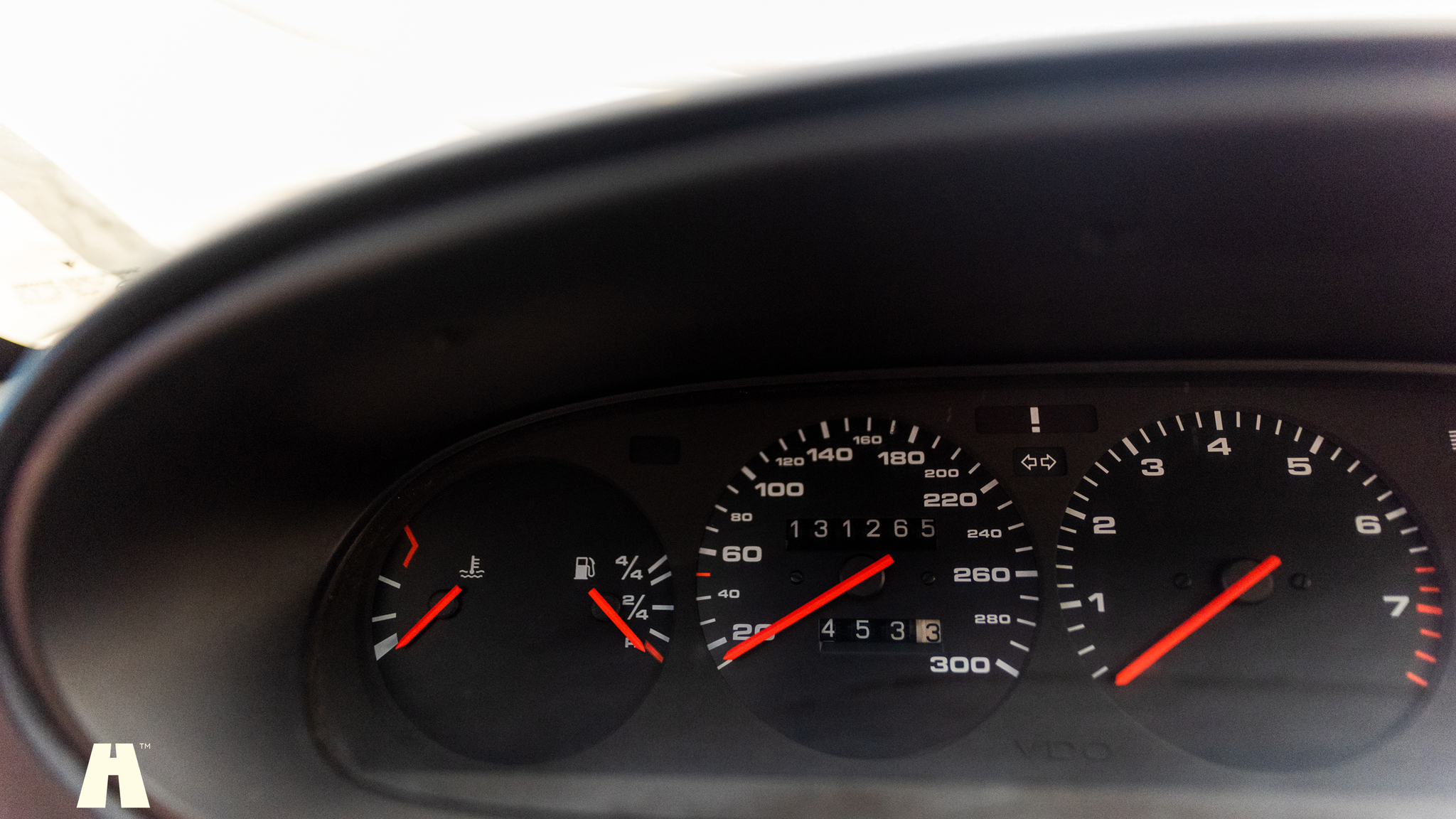 Interiörbild 1992 Porsche 968 Trackday