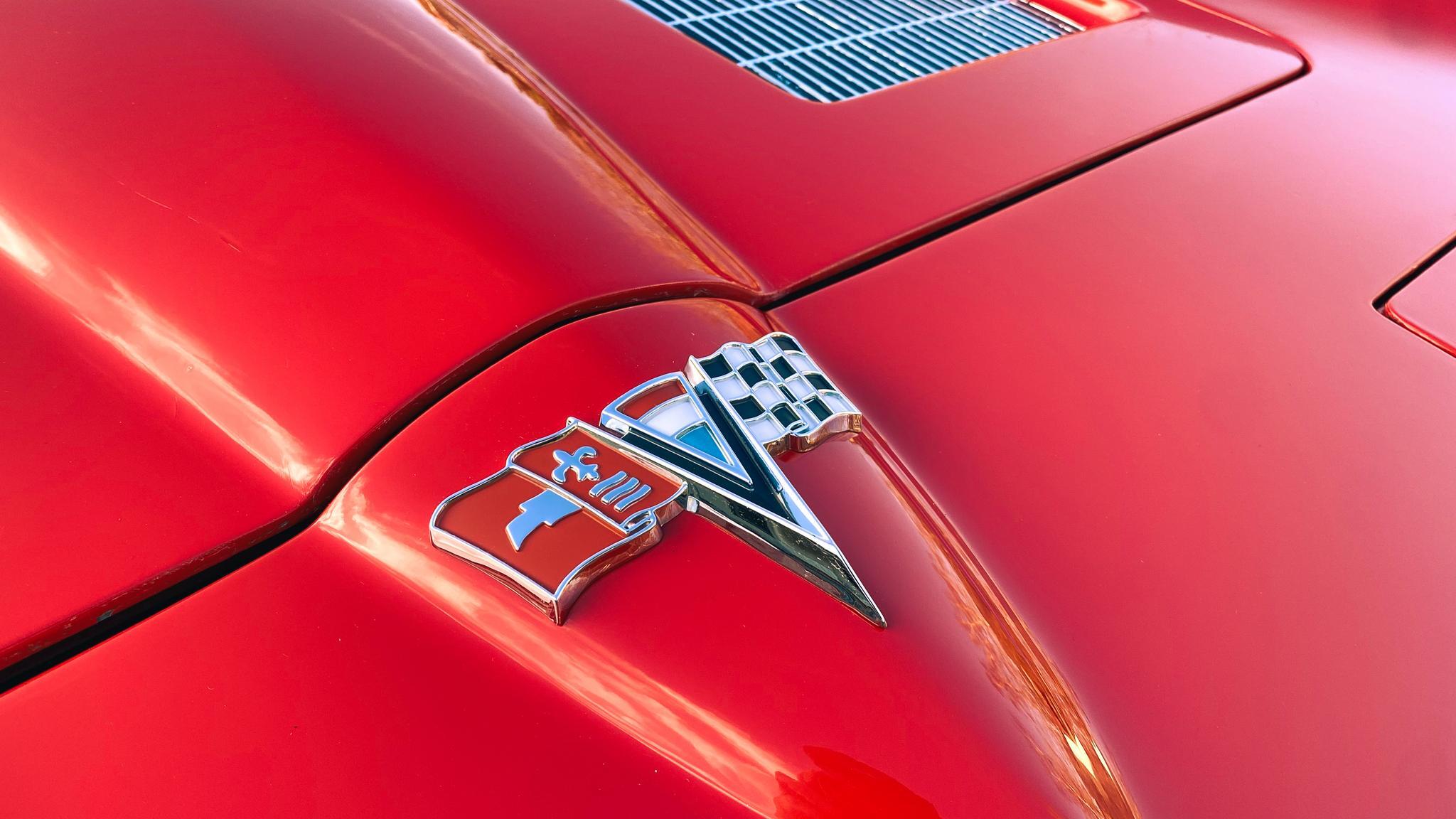 Exteriörbild på 1963 Corvette C2 Stingray