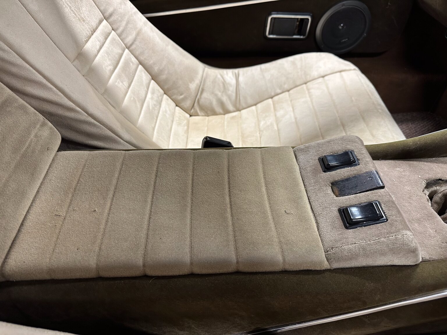 Innenraumfoto von 1977 Lotus Esprit S1