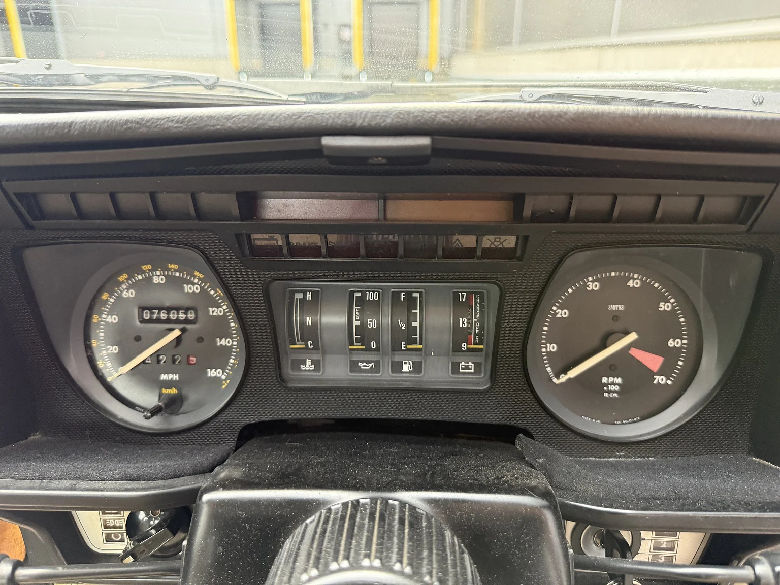 Innenraumfoto von 1985 Jaguar XJS HE (11)