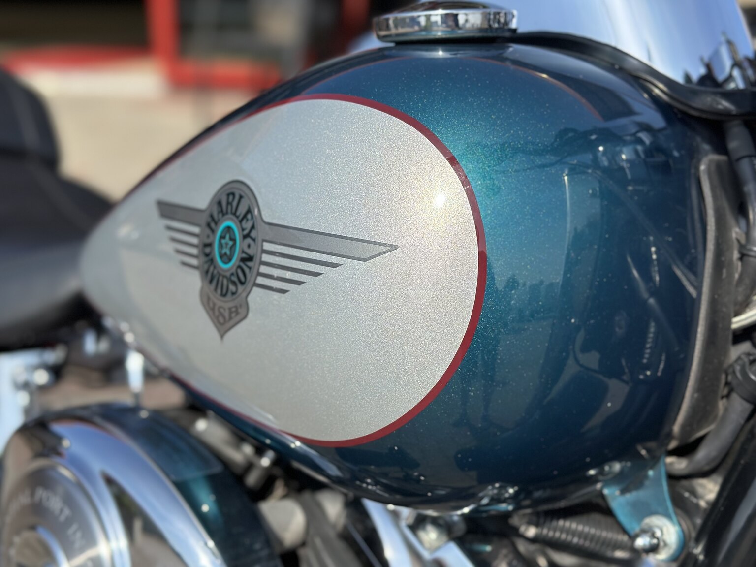 Exterior image of 2004 Harley-Davidson Fat Boy