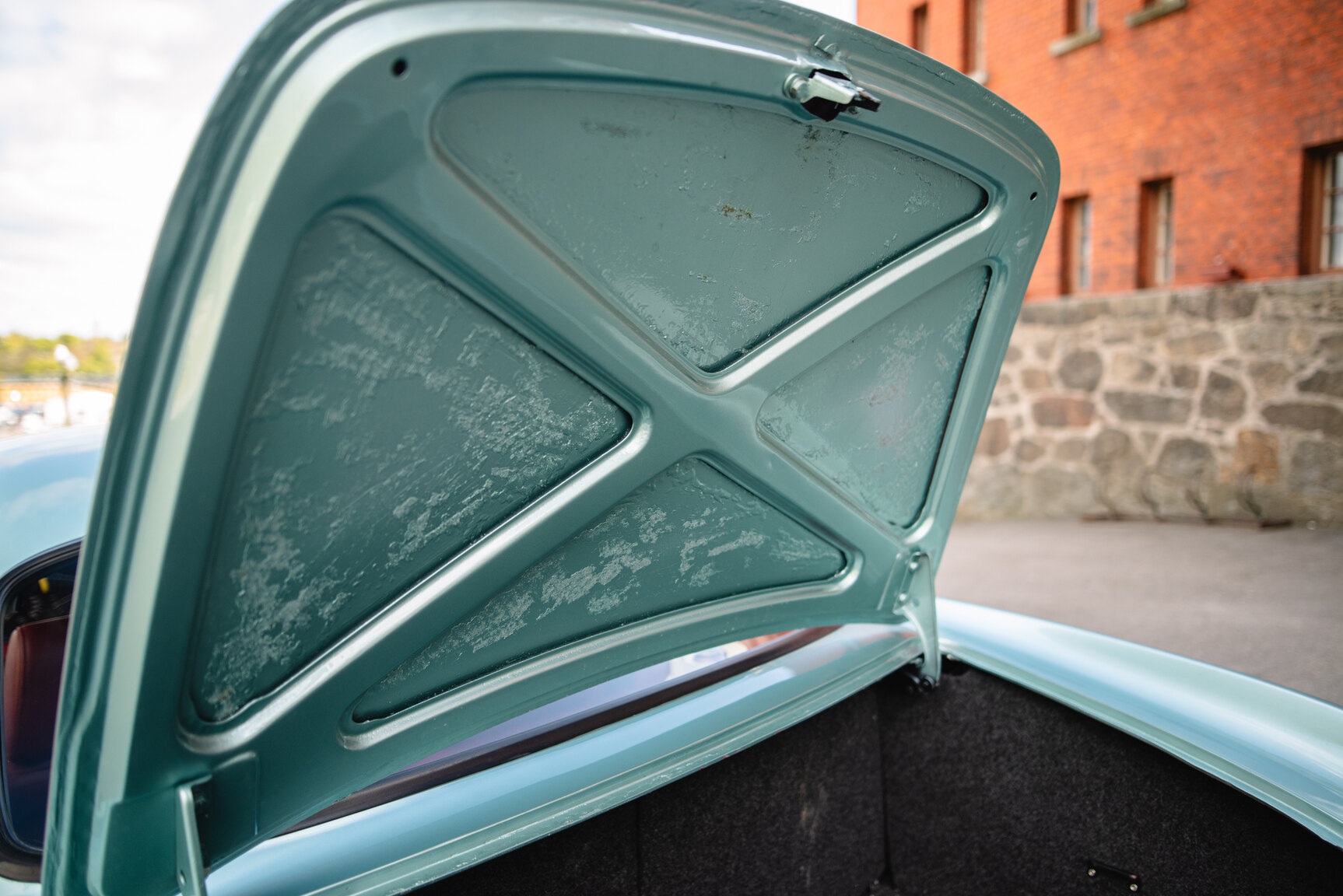 Interiörbild 1966 Volvo P1800 V8 Custom