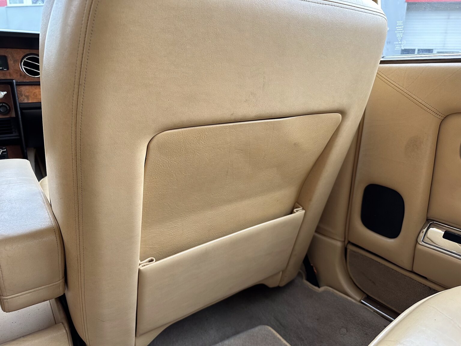 Innenraumfoto von 1982  Rolls Royce Silver Spirit
