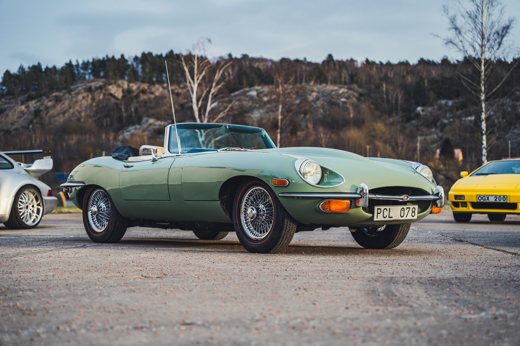 Exteriörbild på 1970 Jaguar E-Type Roadster