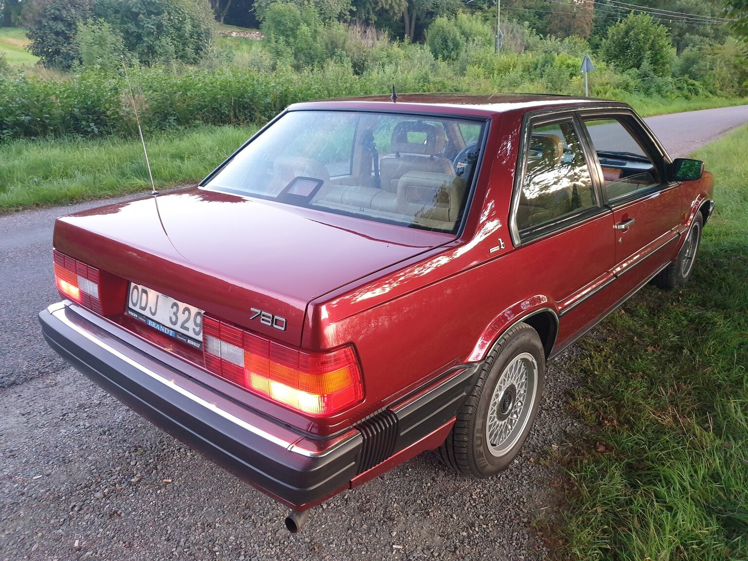 Aussenfoto 1990 Volvo 780 Bertone