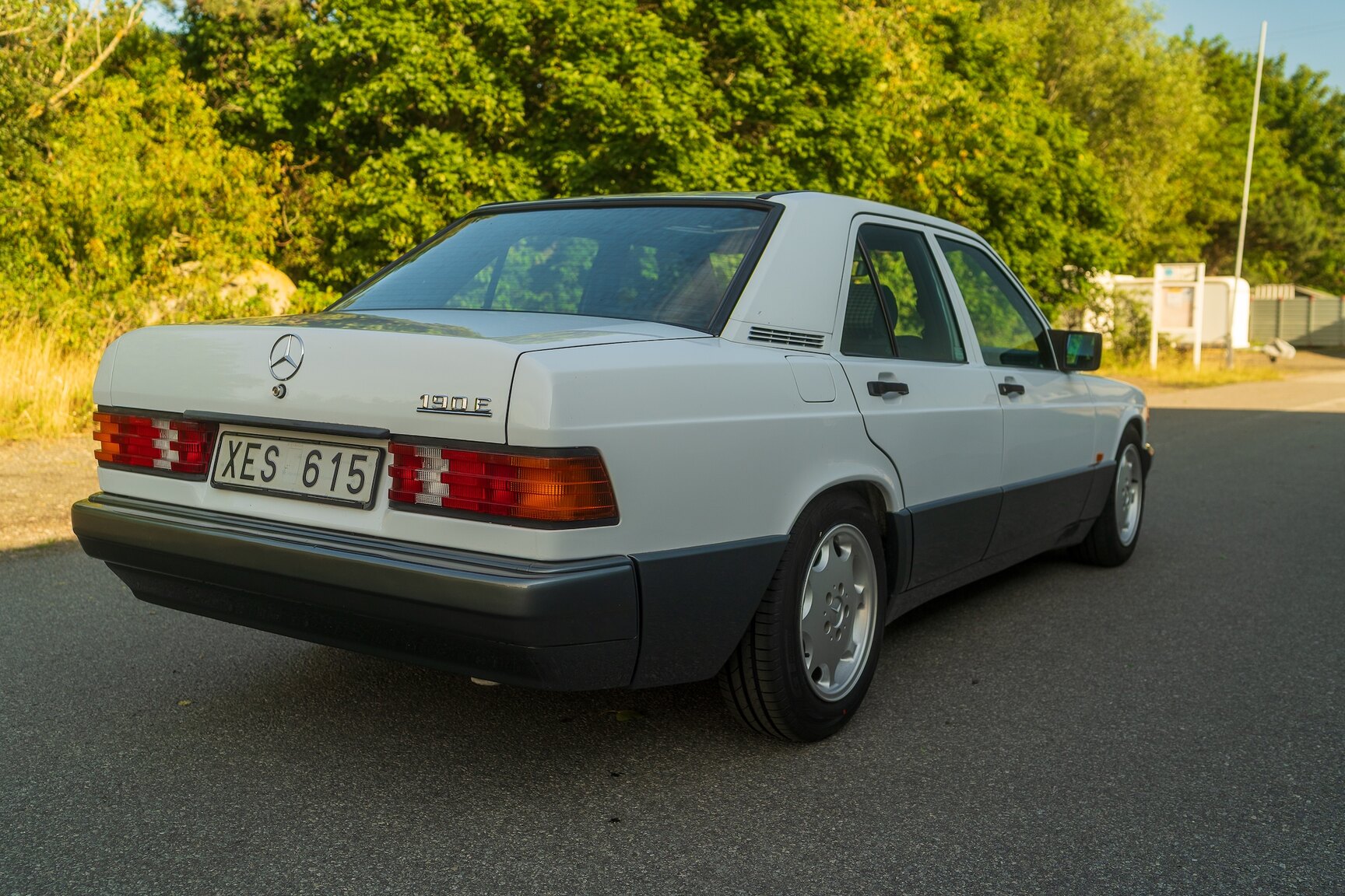 Exterior image of 1992 Mercedes-Benz 190E "No Reserve Auction"