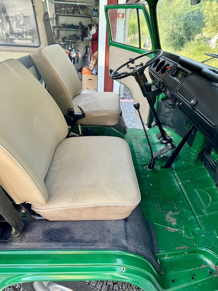 Interiörbild 1974 Volkswagen Transporter T2 (22)