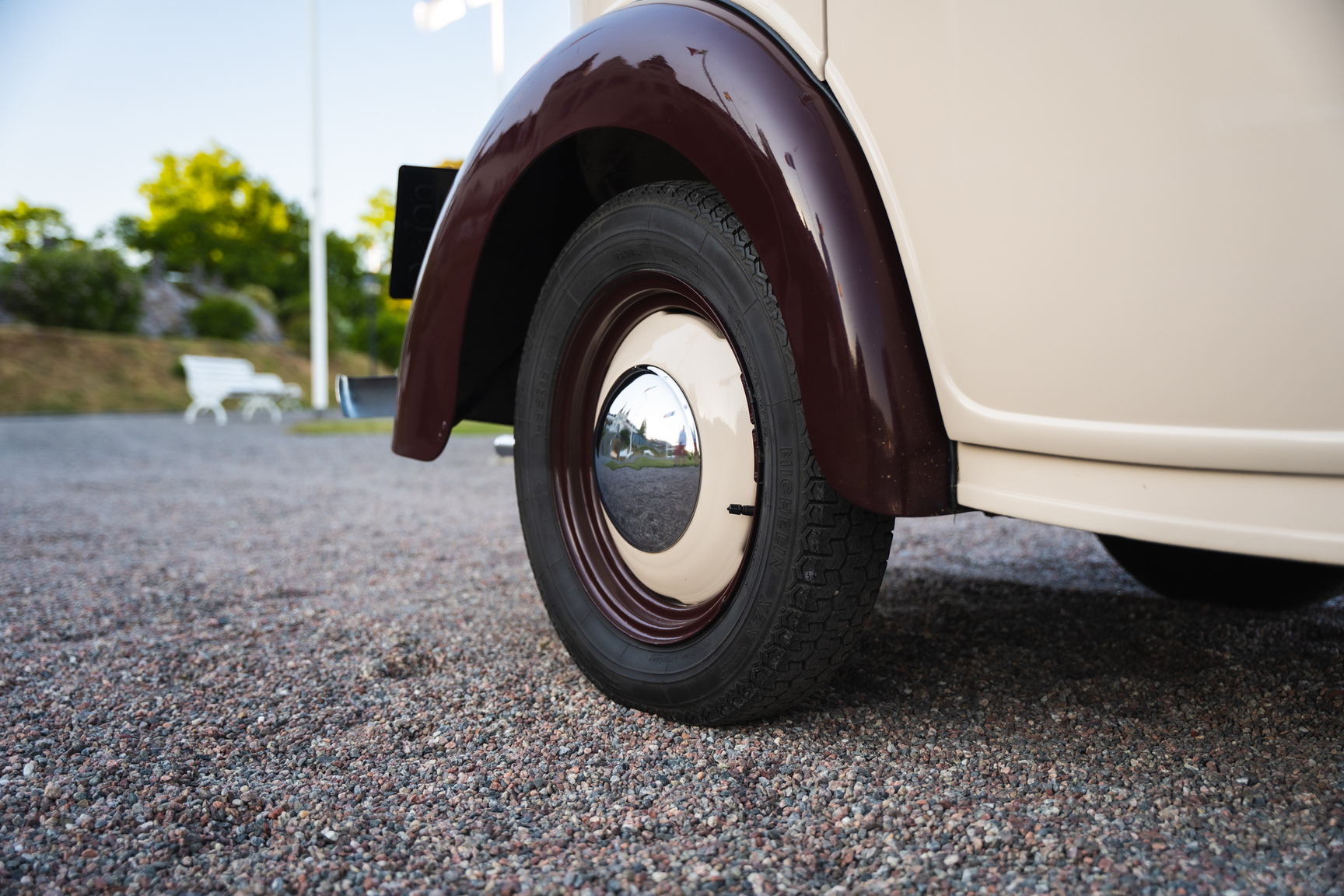 Exteriörbild på 1938 American Bantam Model 30 Coupé