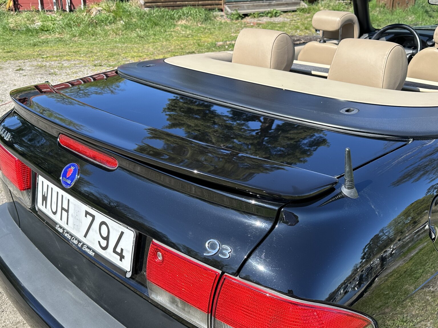 Exteriörbild på 2003 SAAB 9-3 Aero Turbo Cabriolet