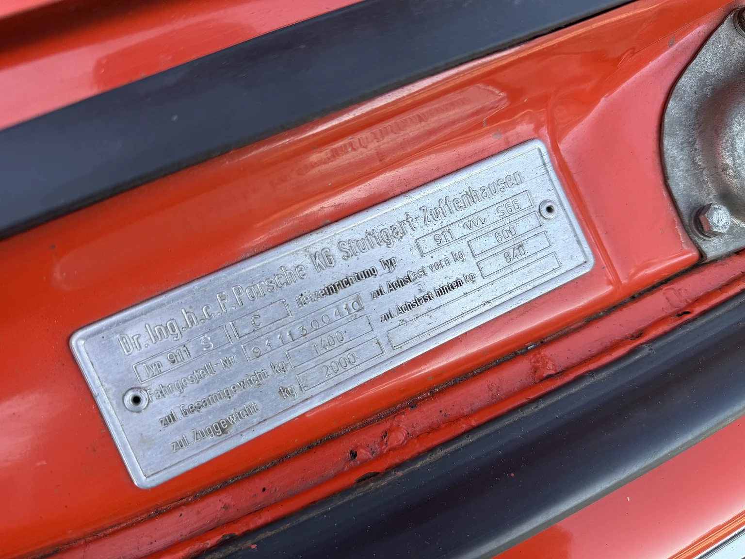 Image of 1971 Porsche 911 S  mechanics (22)