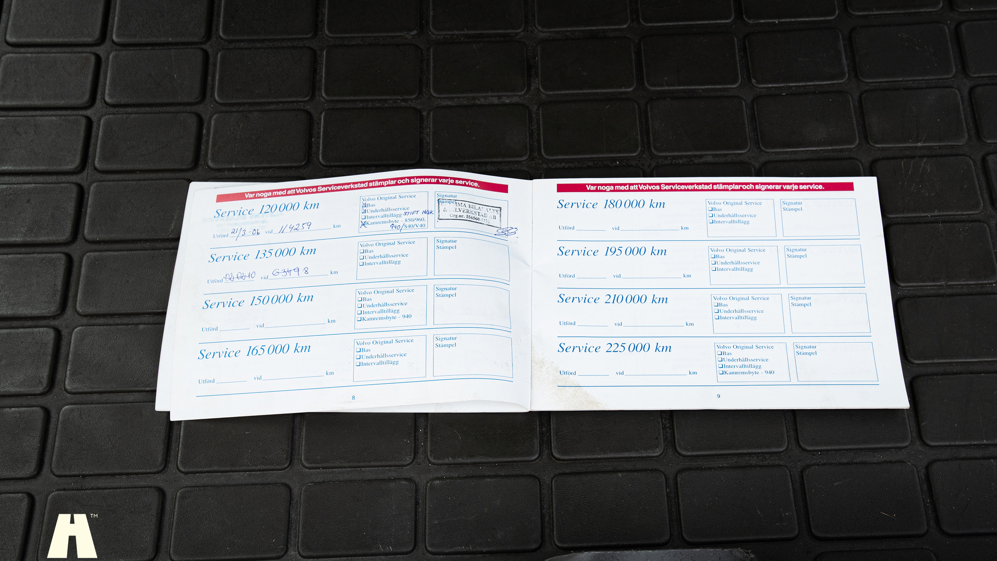 Dokumentation, 1997 Volvo 945 