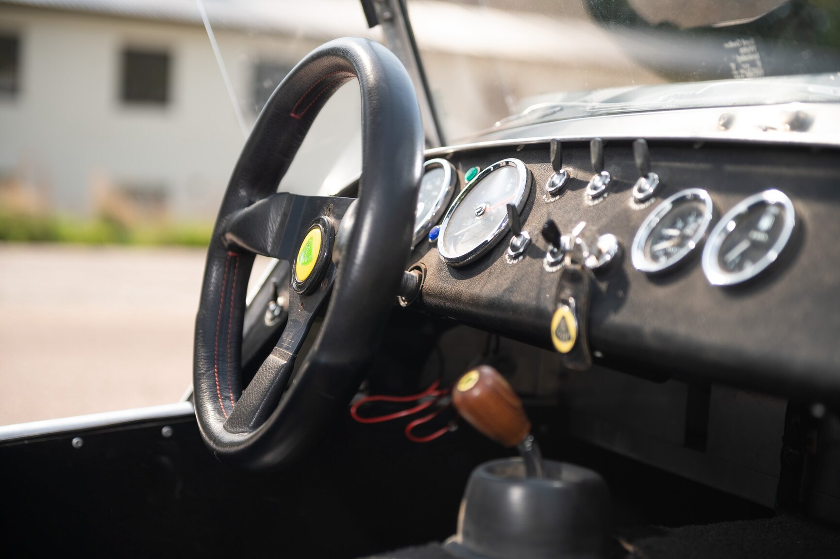 Innenraumfoto von 1969 Lotus Super Seven