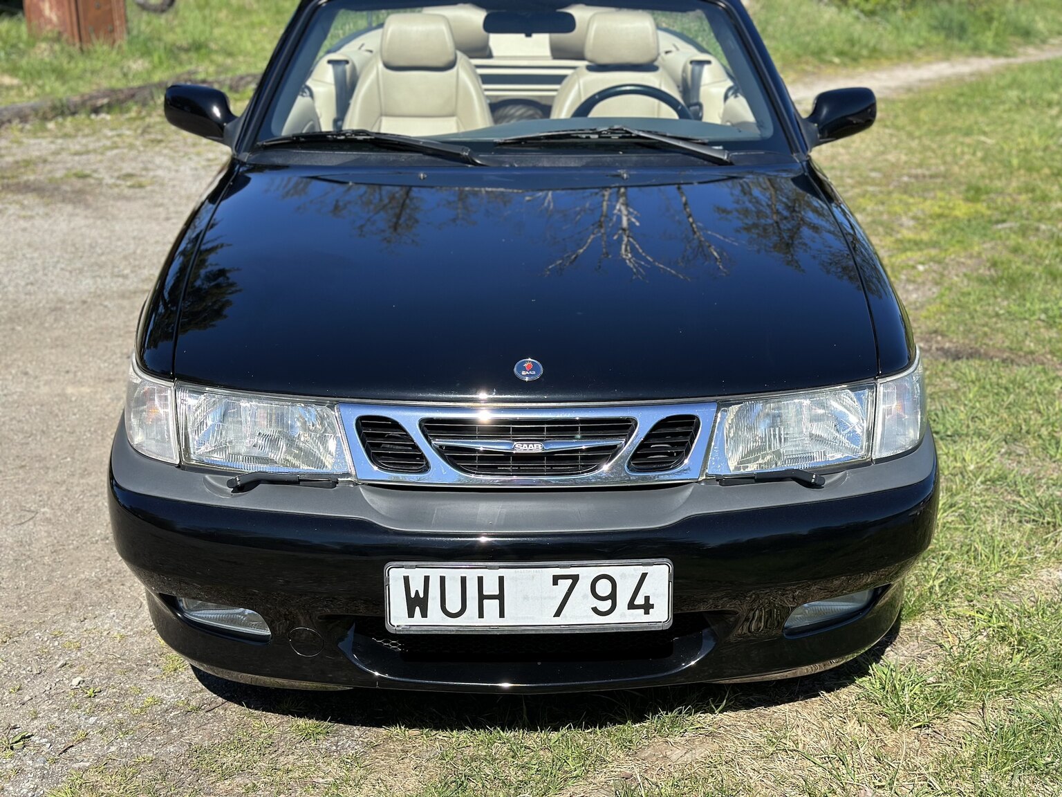 Exteriörbild på 2003 SAAB 9-3 Aero Turbo Cabriolet
