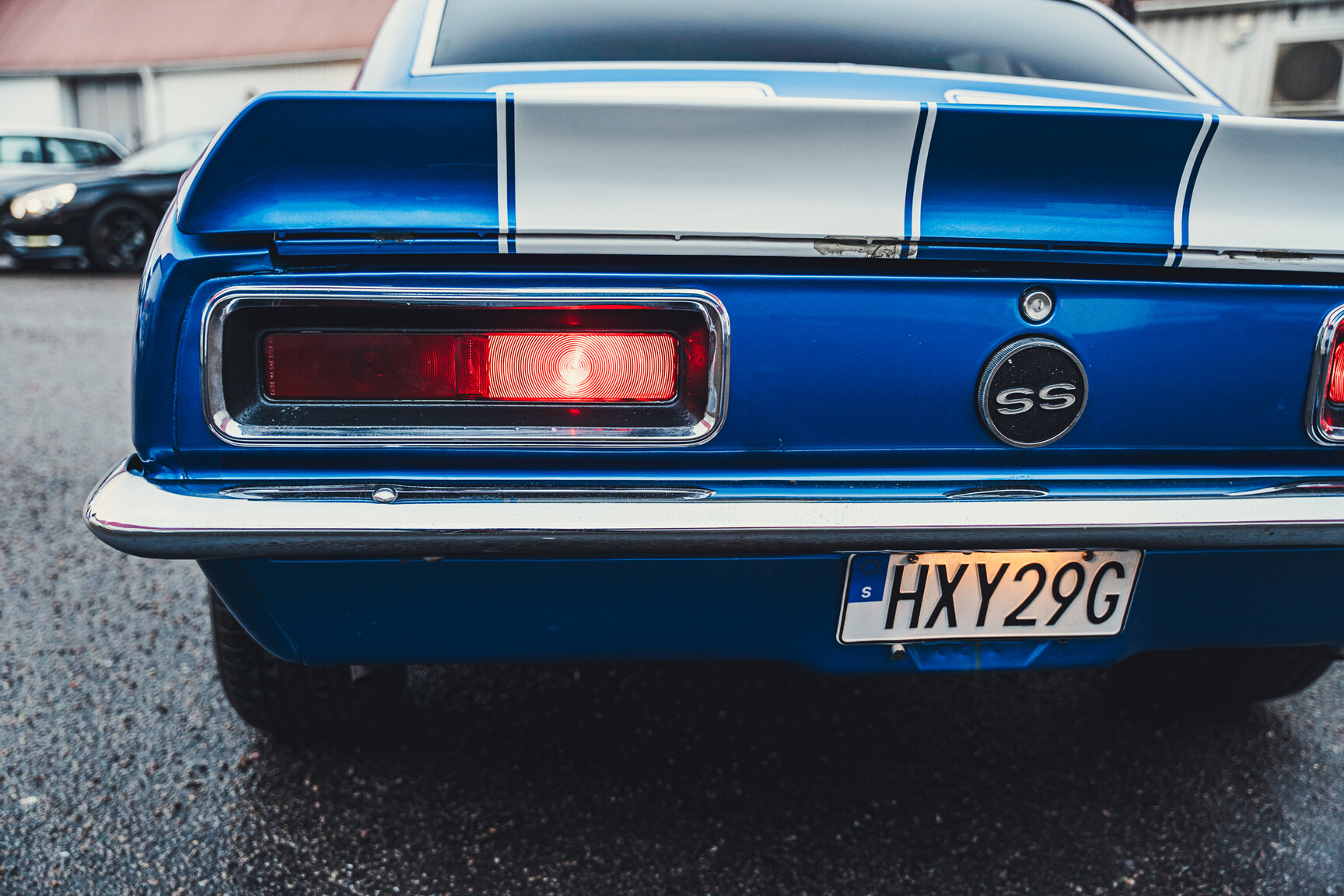 Exteriörbild på 1968 Chevrolet Camaro - Ett sista race