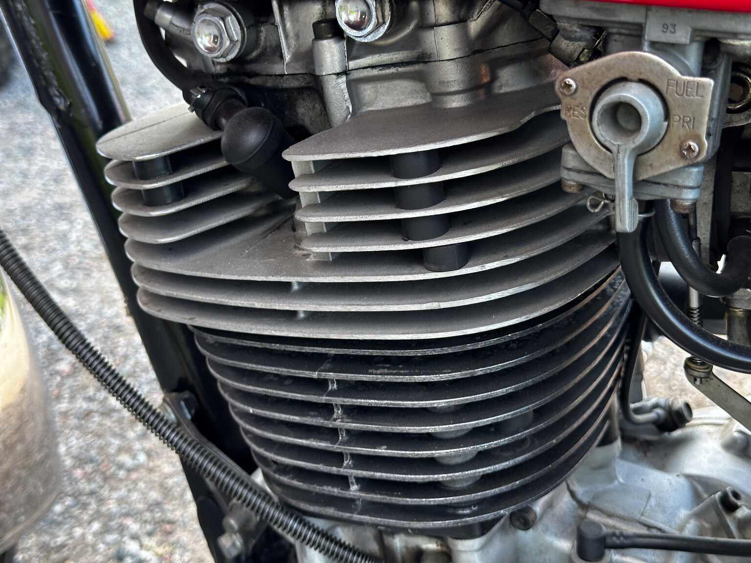 Image of 1979 Yamaha SR500 mechanics